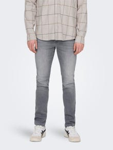 ONLY & SONS ONSLoom Slim Jeans -Light Grey Denim - 22028265