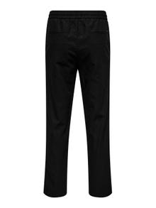 ONLY & SONS Pantalons Loose Fit Taille moyenne -Black - 22028267