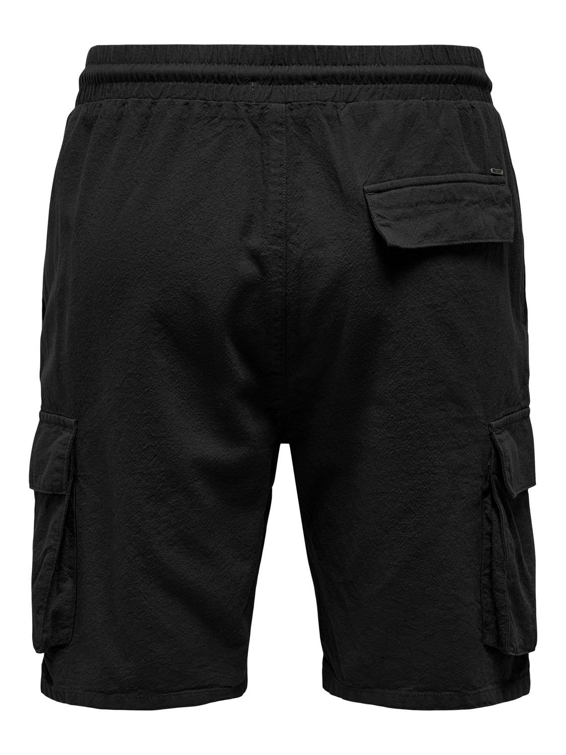 Thumbnail - Onssinus Locker Geschnitten Cargoshorts