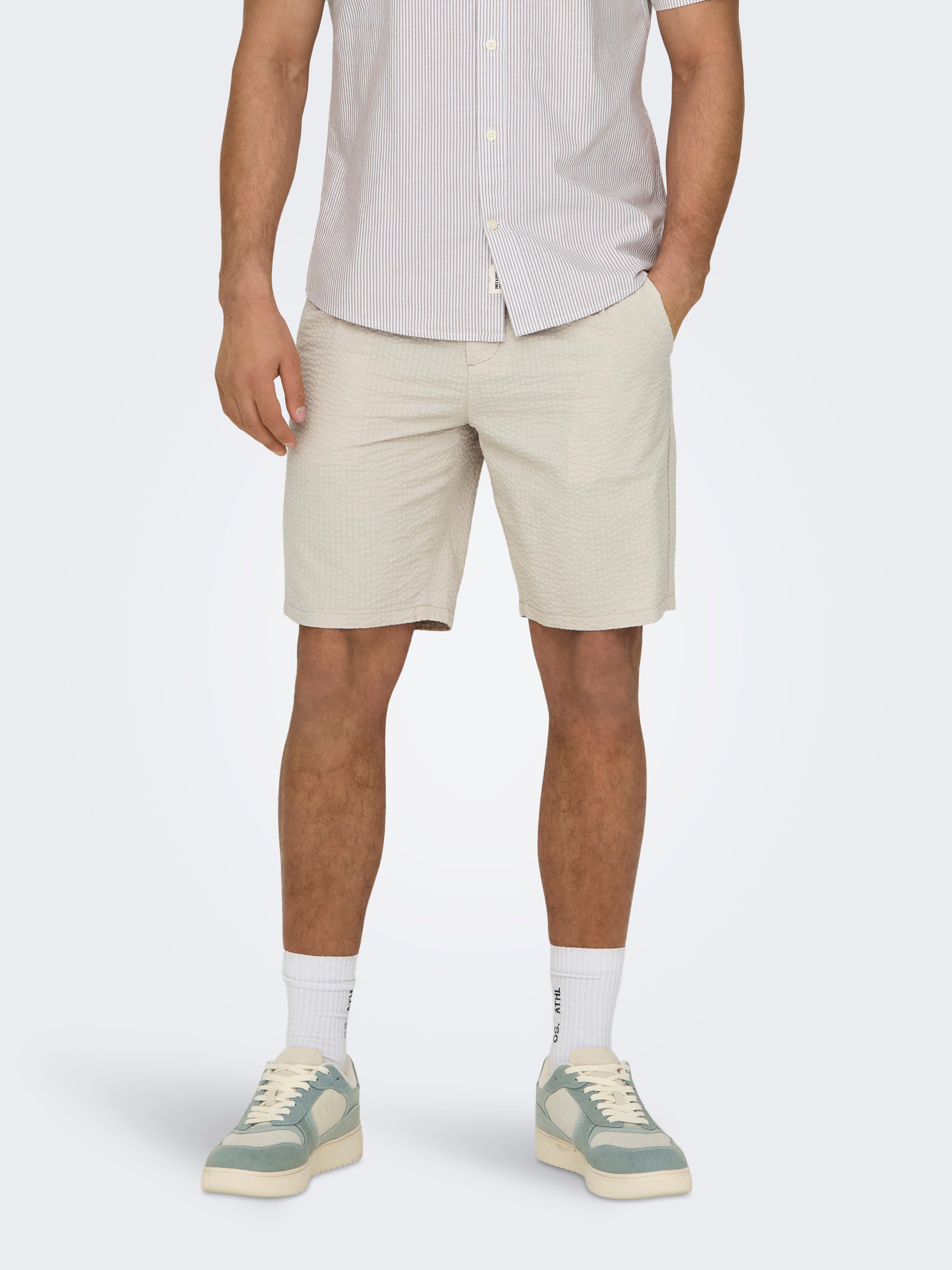 Onsleo Normal Geschnitten Shorts