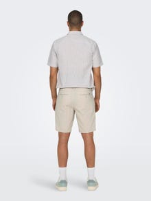 ONLY & SONS Shorts Regular Fit -Silver Lining - 22028301