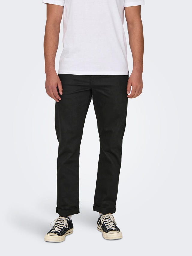 ONLY & SONS ONSweft Stay Black Jeans - 22028311