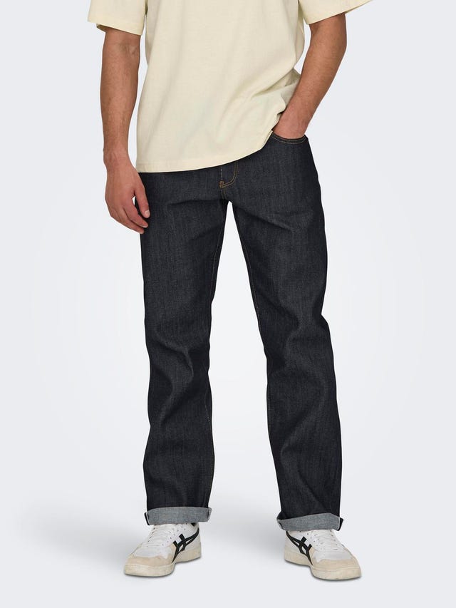 ONLY & SONS ONSEdge Sepia Blue Jeans - 22028314