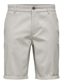 ONLY & SONS Regular Fit Shorts -Limestone - 22028336