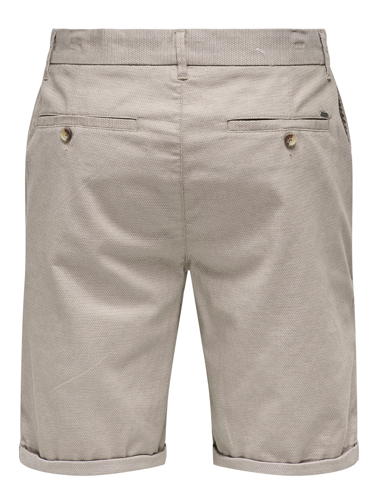 ONLY & SONS ONSPETER Regular Fit Shorts -Fallen Rock - 22028336