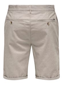 ONLY & SONS ONSPETER Regular Fit Shorts -Fallen Rock - 22028336