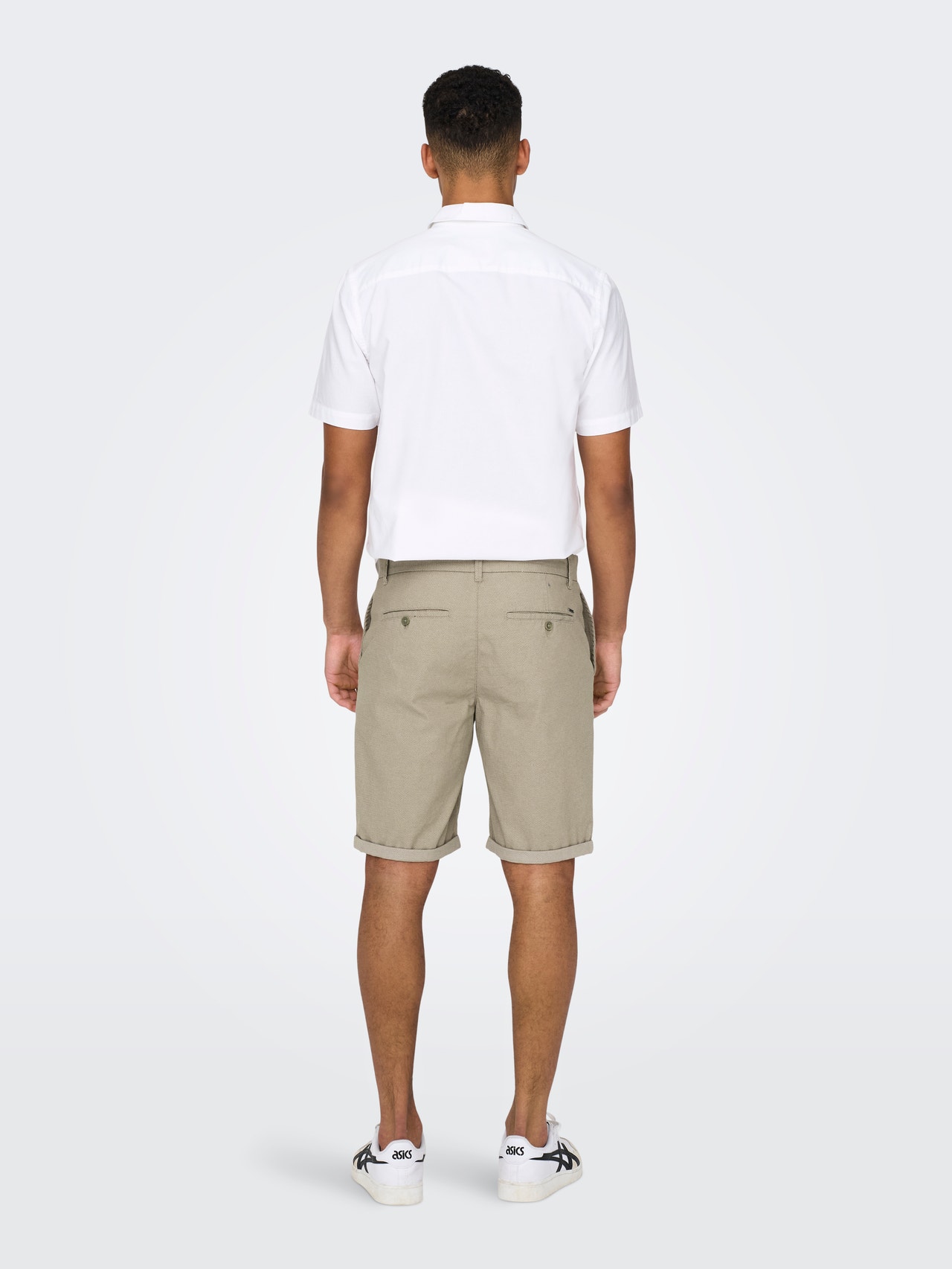 ONLY & SONS ONSPETER Regular Fit Shorts -Fallen Rock - 22028336