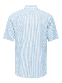 ONLY & SONS Skjorte med korte ærmer -Cashmere Blue - 22028416