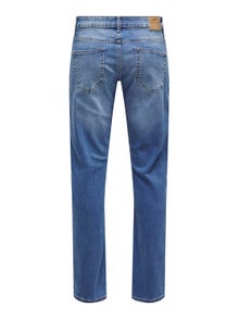 ONLY & SONS ONSWeft Regular Denim Jeans -Medium Blue Denim - 22028521