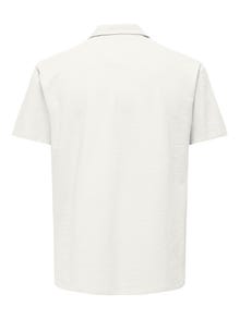 ONLY & SONS ONSKIAN Polo -Cloud Dancer - 22028694
