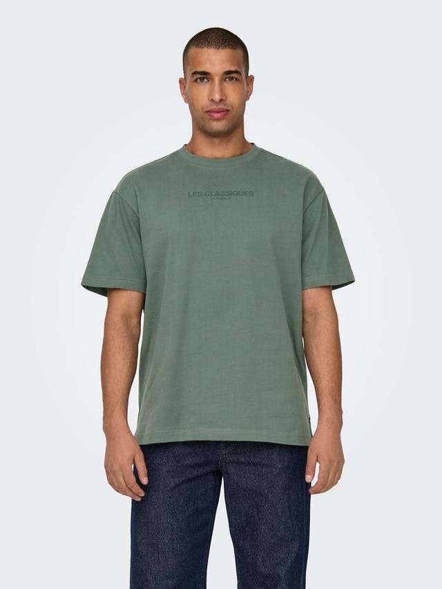 ONLY & SONS o-hals t-shirt - 22028766