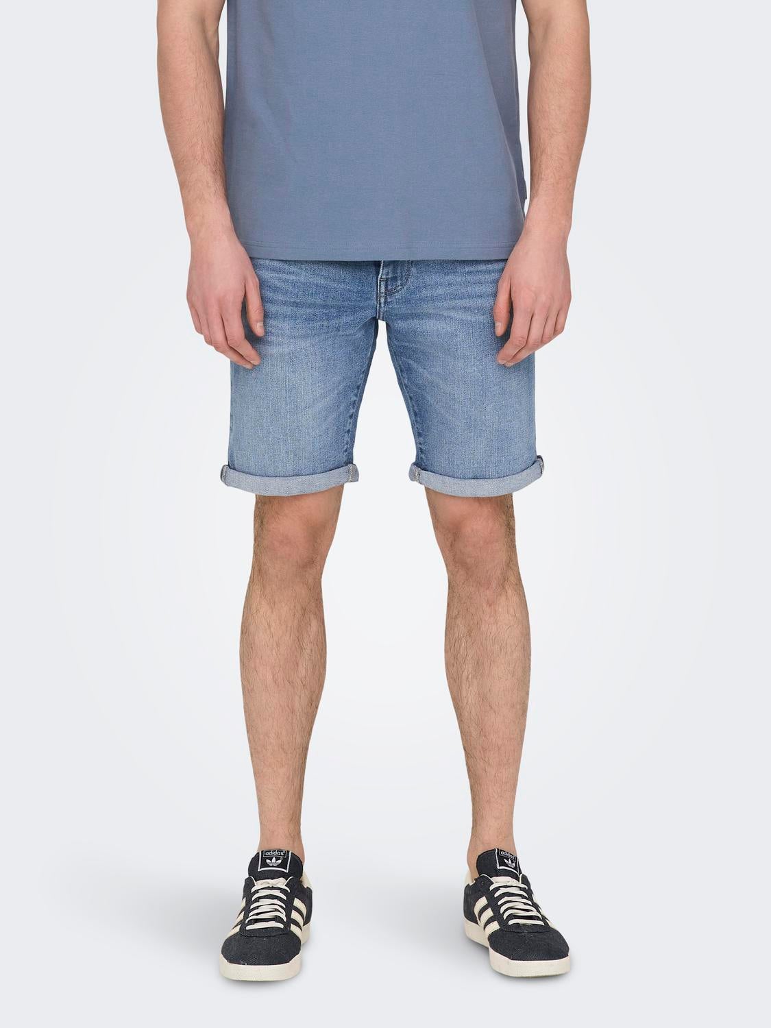 Onsply Mittlere Taille Slim Fit Shorts