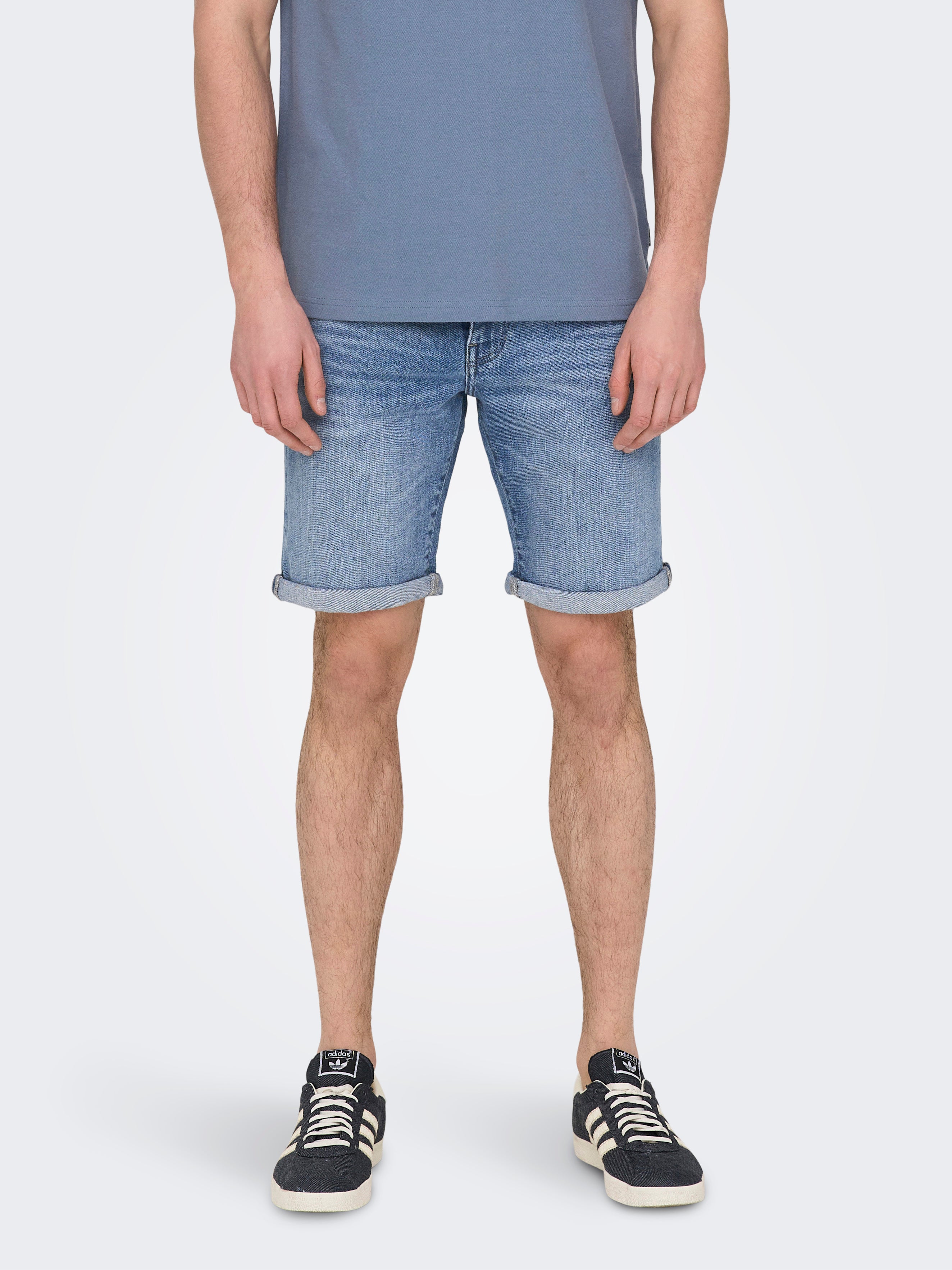 Thumbnail - Onsply Mittlere Taille Slim Fit Shorts
