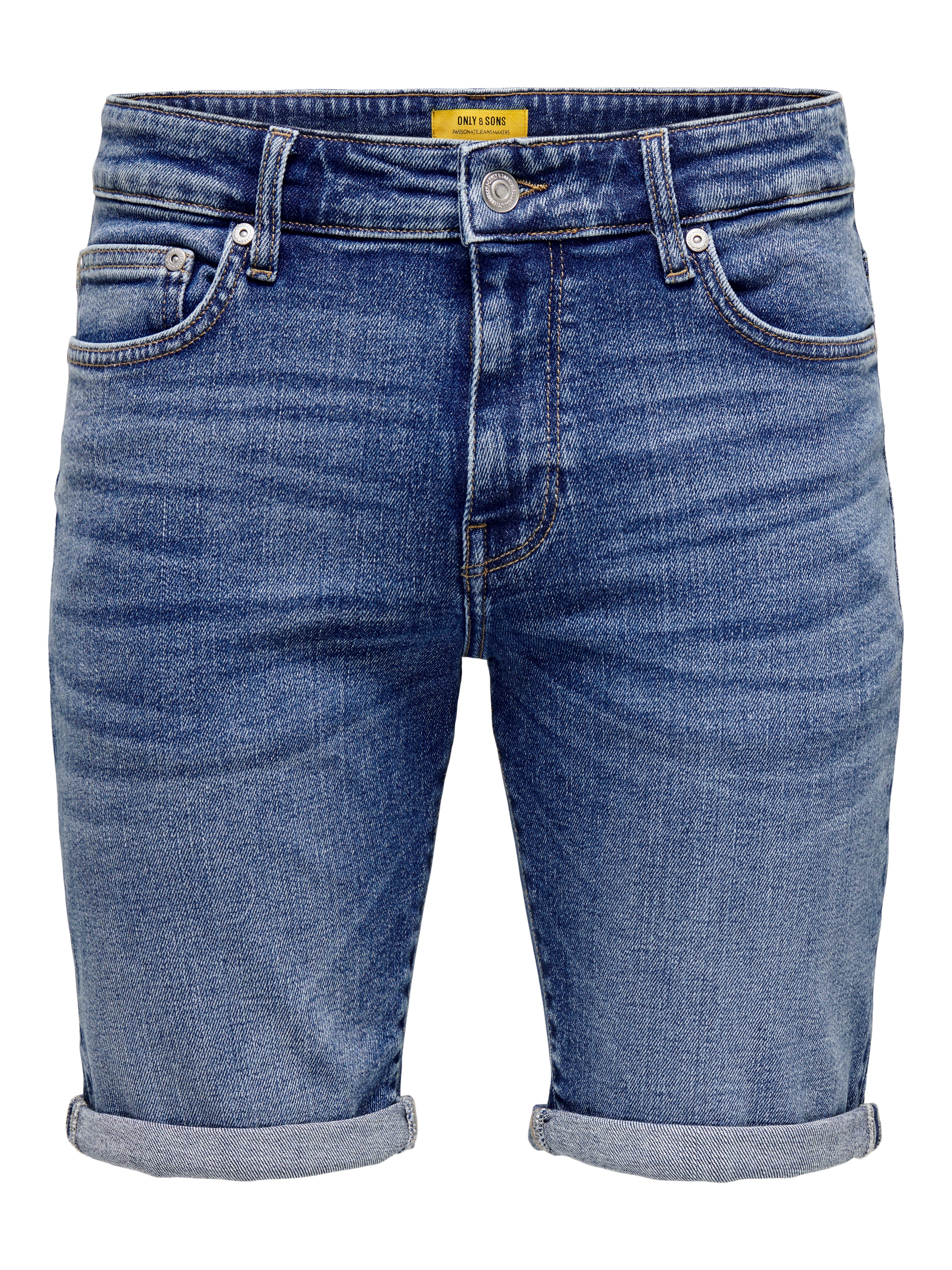 Thumbnail - Onsply Mittlere Taille Slim Fit Shorts