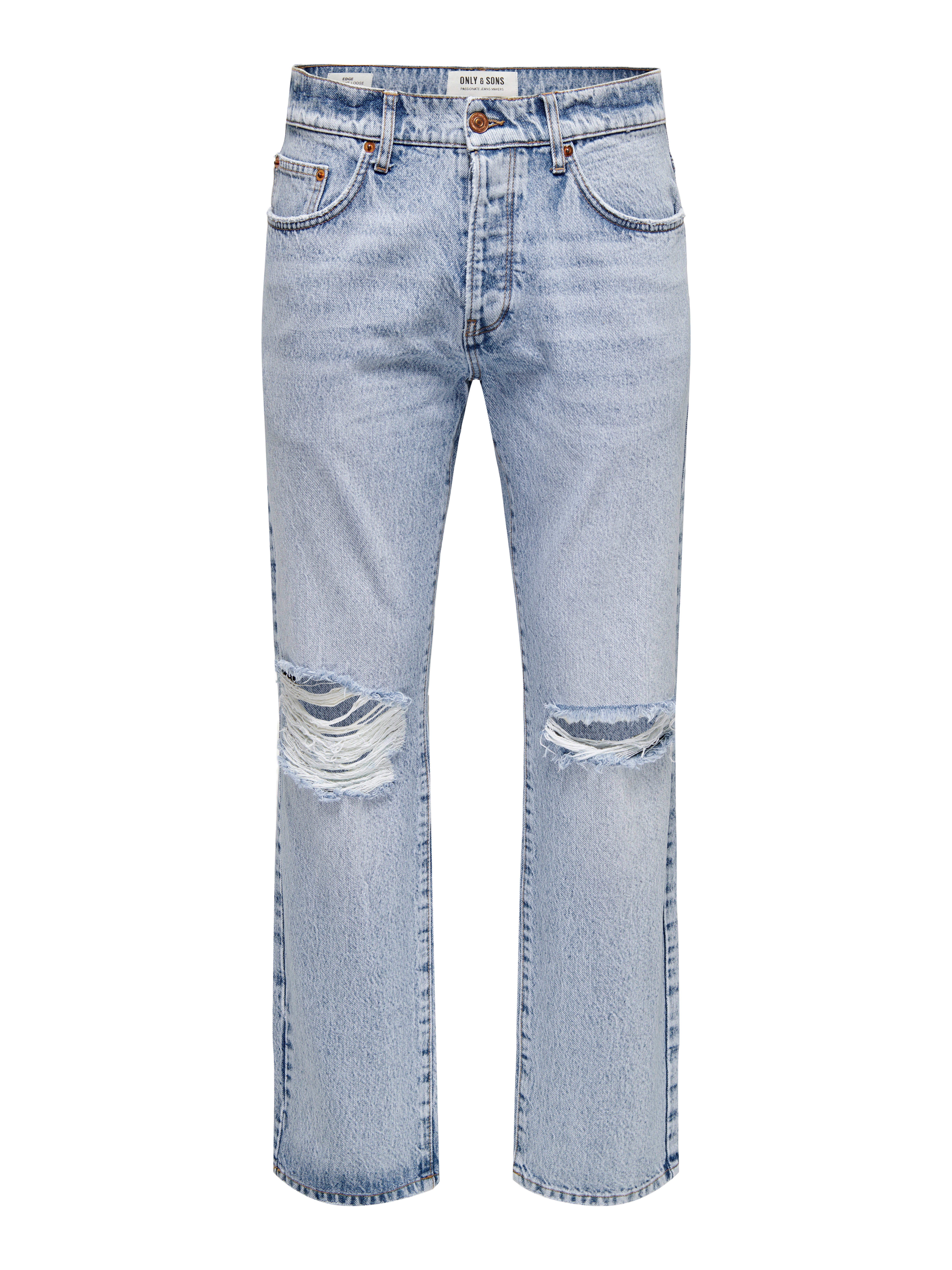 Thumbnail - Onsedge Mittlere Taille Gerade Geschnitten Jeans