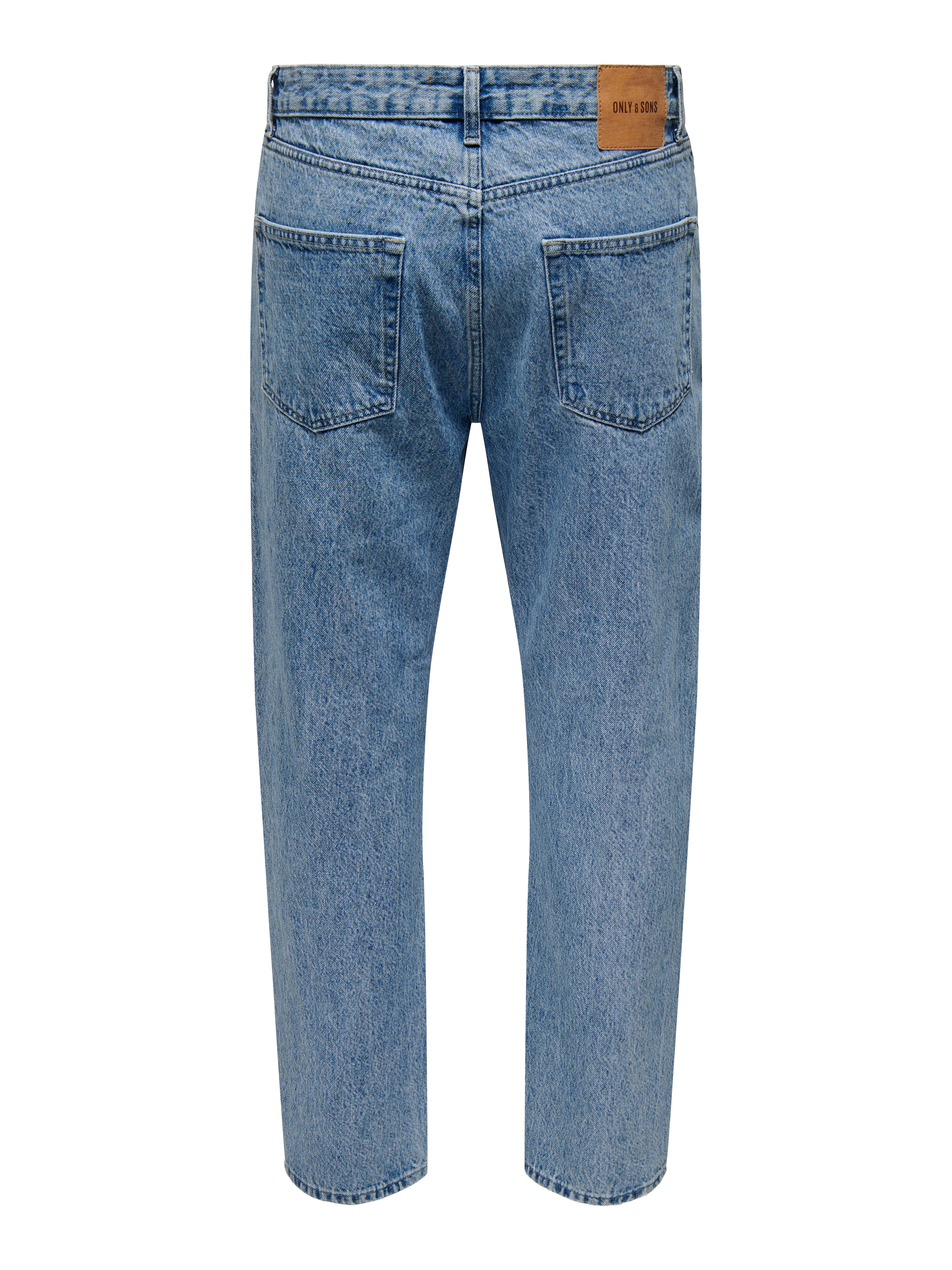 Thumbnail - Onstye Hohe Taille Locker Geschnitten Jeans