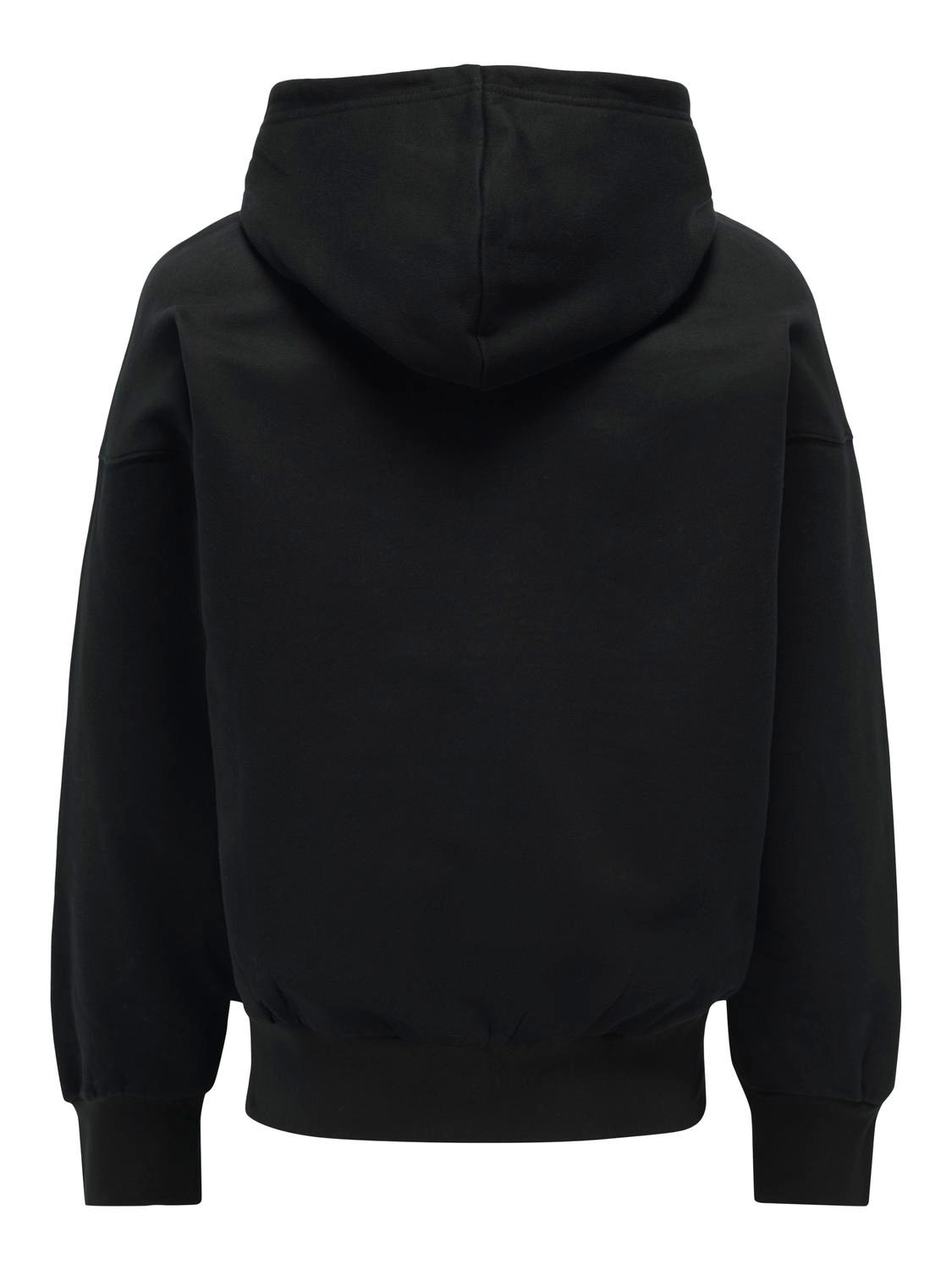 ONLY & SONS Locker geschnitten Kapuze Sweatshirt -Black - 22028837