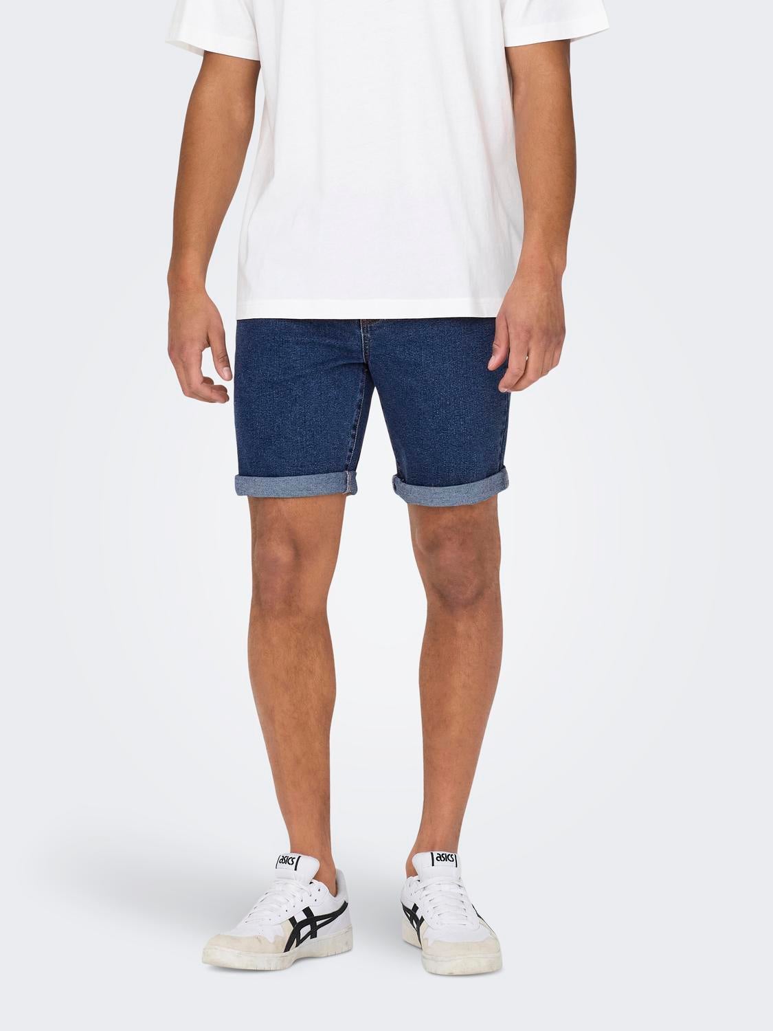 Onsply Mittlere Taille Normal Geschnitten Shorts
