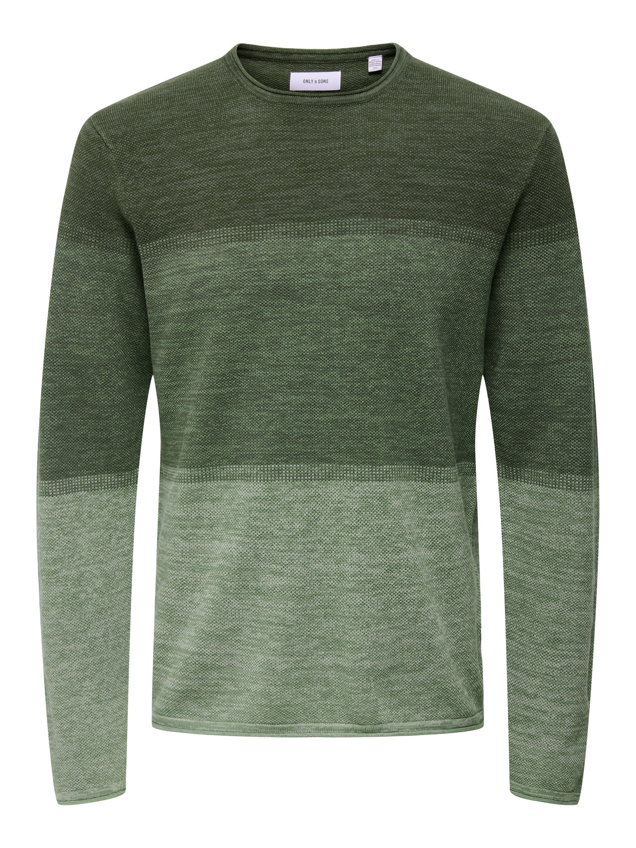 ONLY & SONS ONSFELIX Pullover -Castor Gray - 22029042