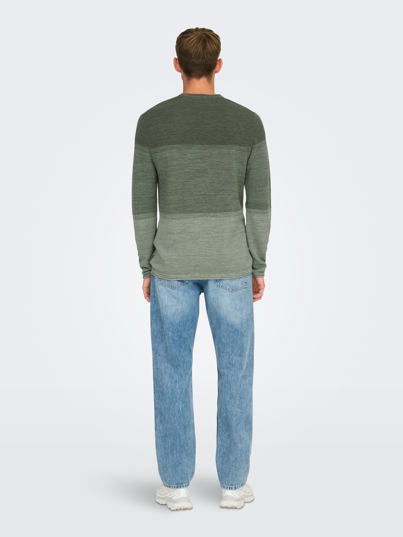 ONLY & SONS ONSFELIX Pullover -Castor Gray - 22029042
