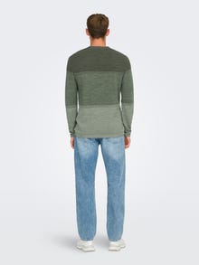 ONLY & SONS ONSFELIX Pullover -Castor Gray - 22029042