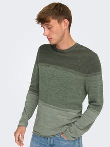 ONLY & SONS ONSFELIX Pullover -Castor Gray - 22029042