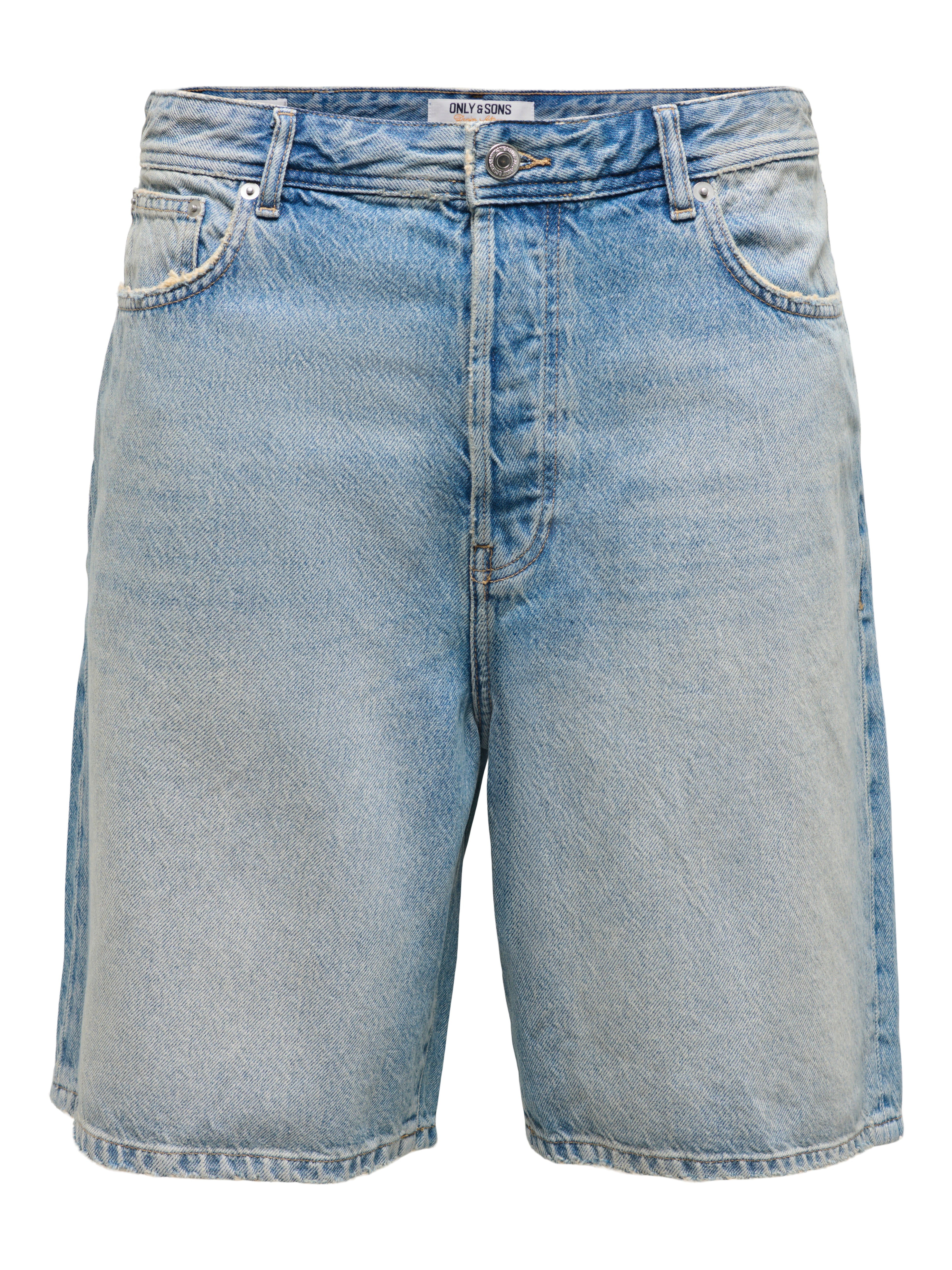 Thumbnail - Onsfade Mittlere Taille Locker Geschnitten Shorts