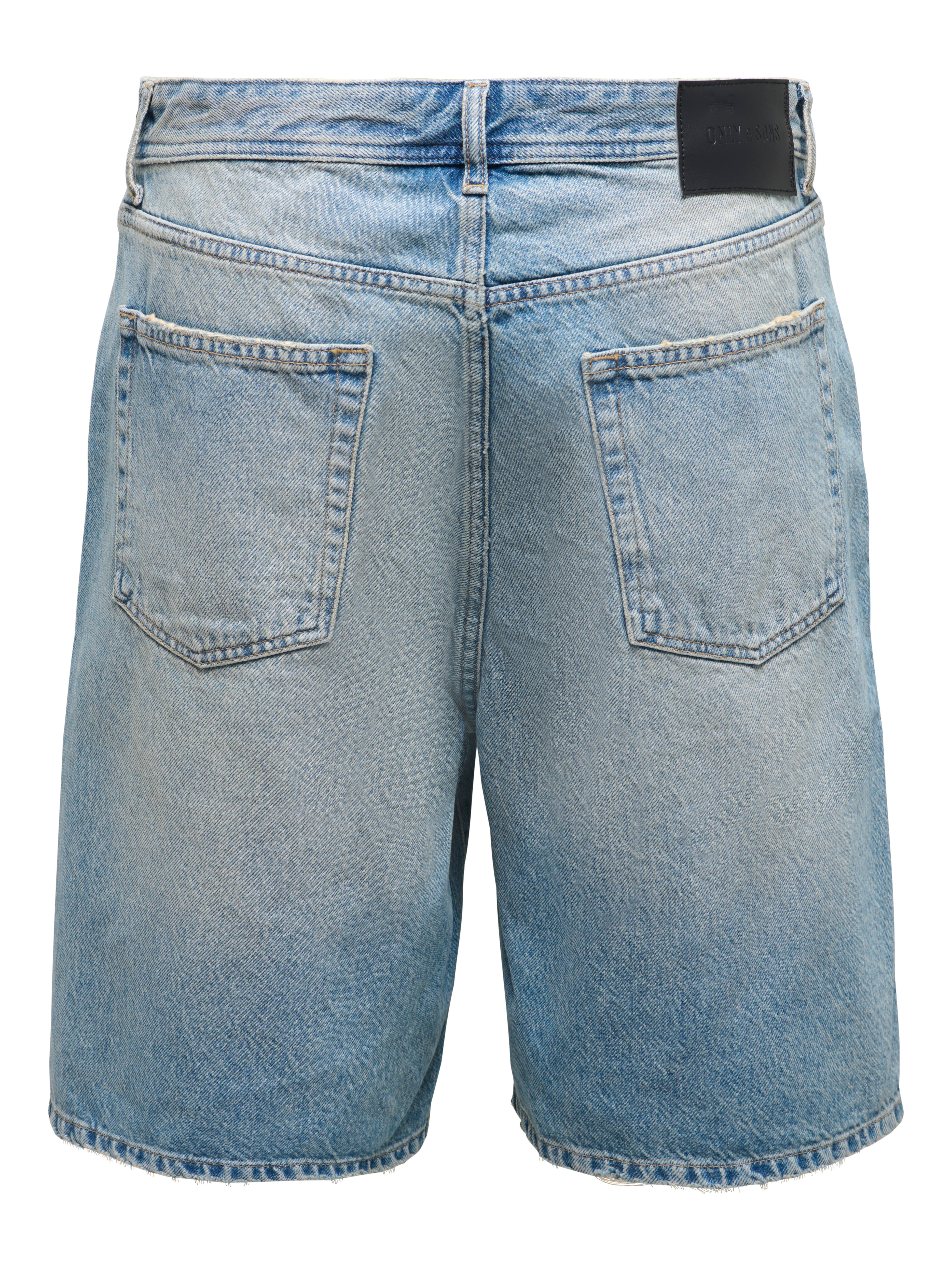 Thumbnail - Onsfade Mittlere Taille Locker Geschnitten Shorts
