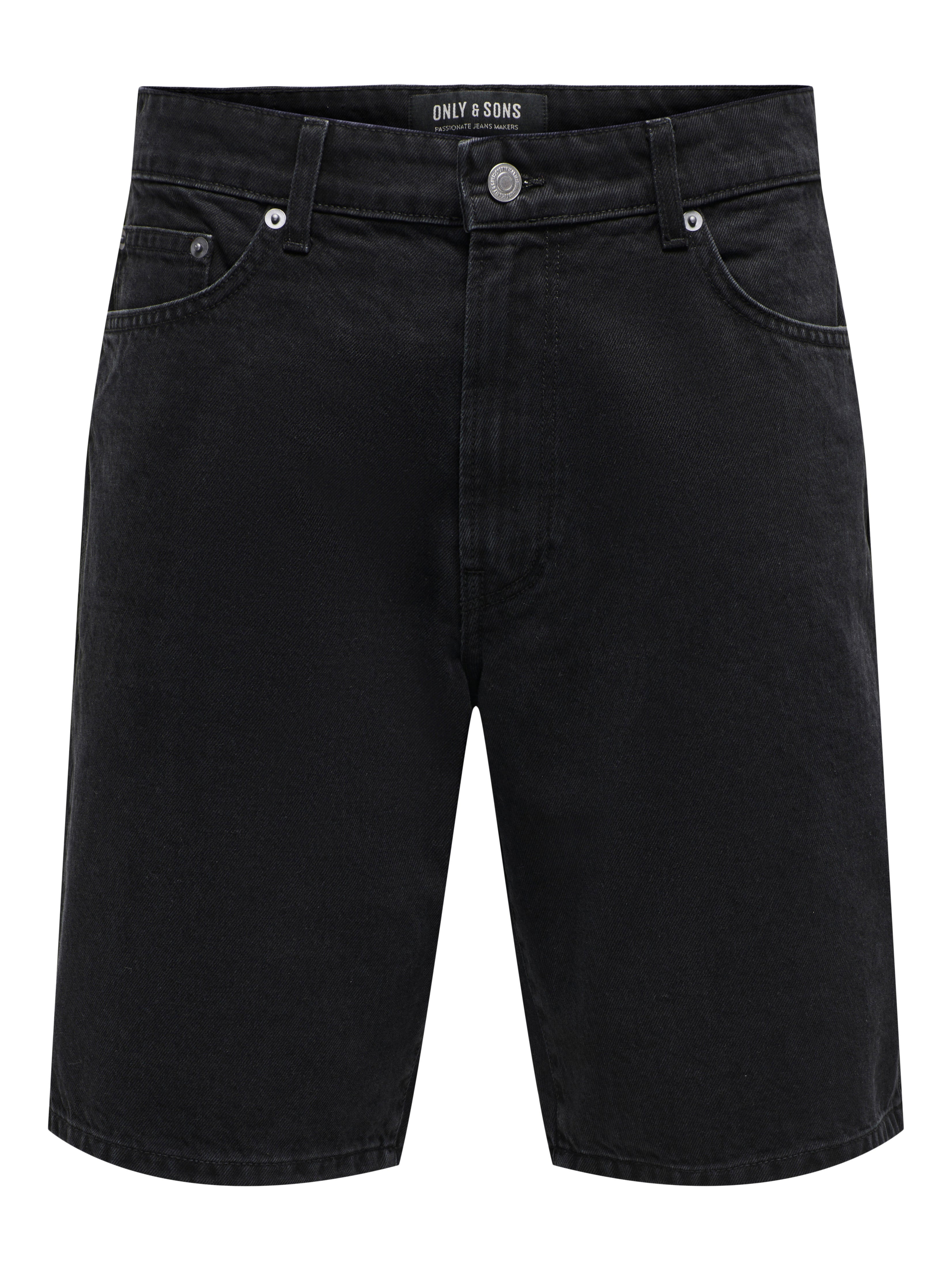 Thumbnail - Onsfade Mittlere Taille Locker Geschnitten Shorts
