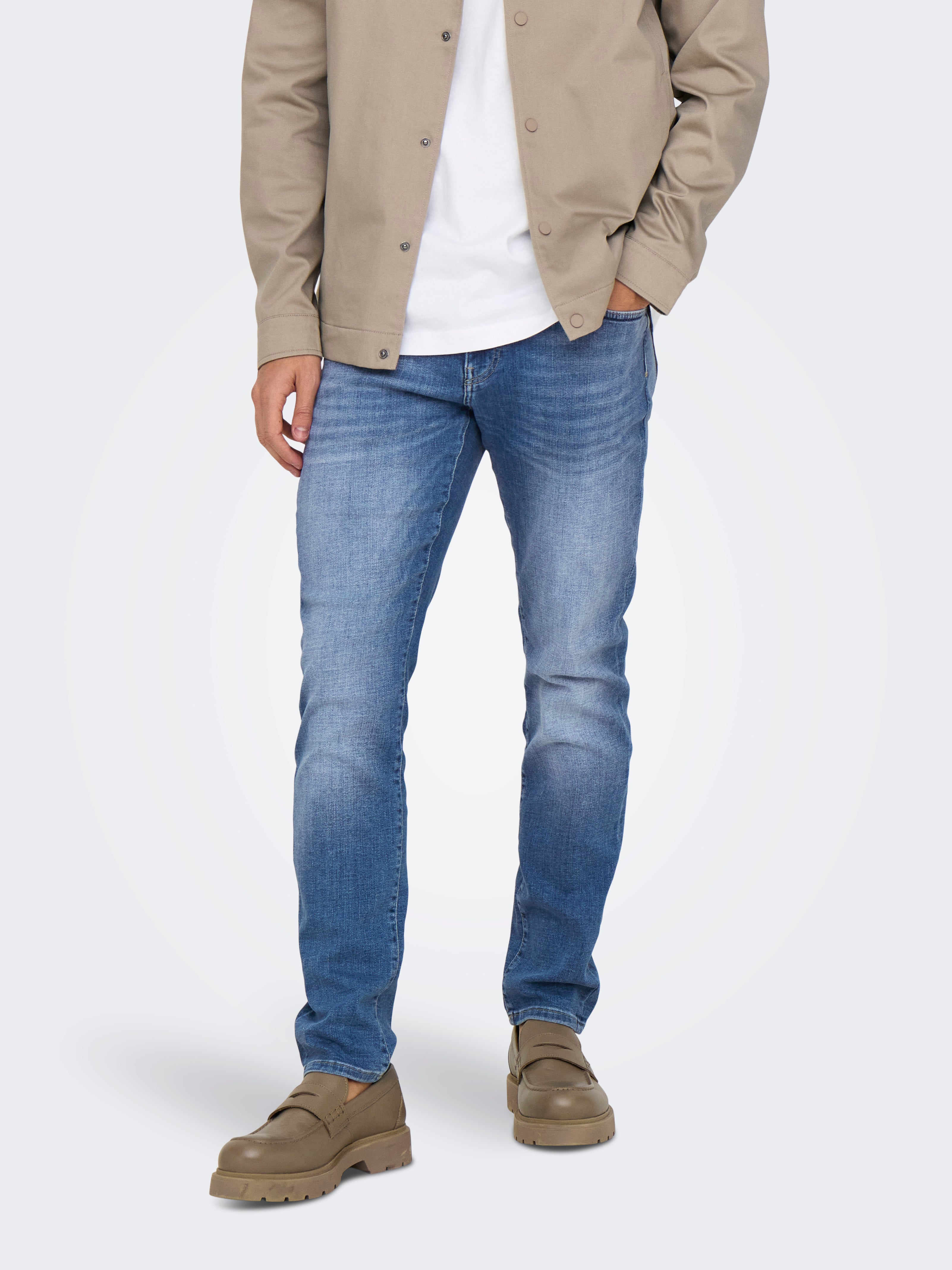 Onsloom Niedrige Taille Slim Fit Jeans