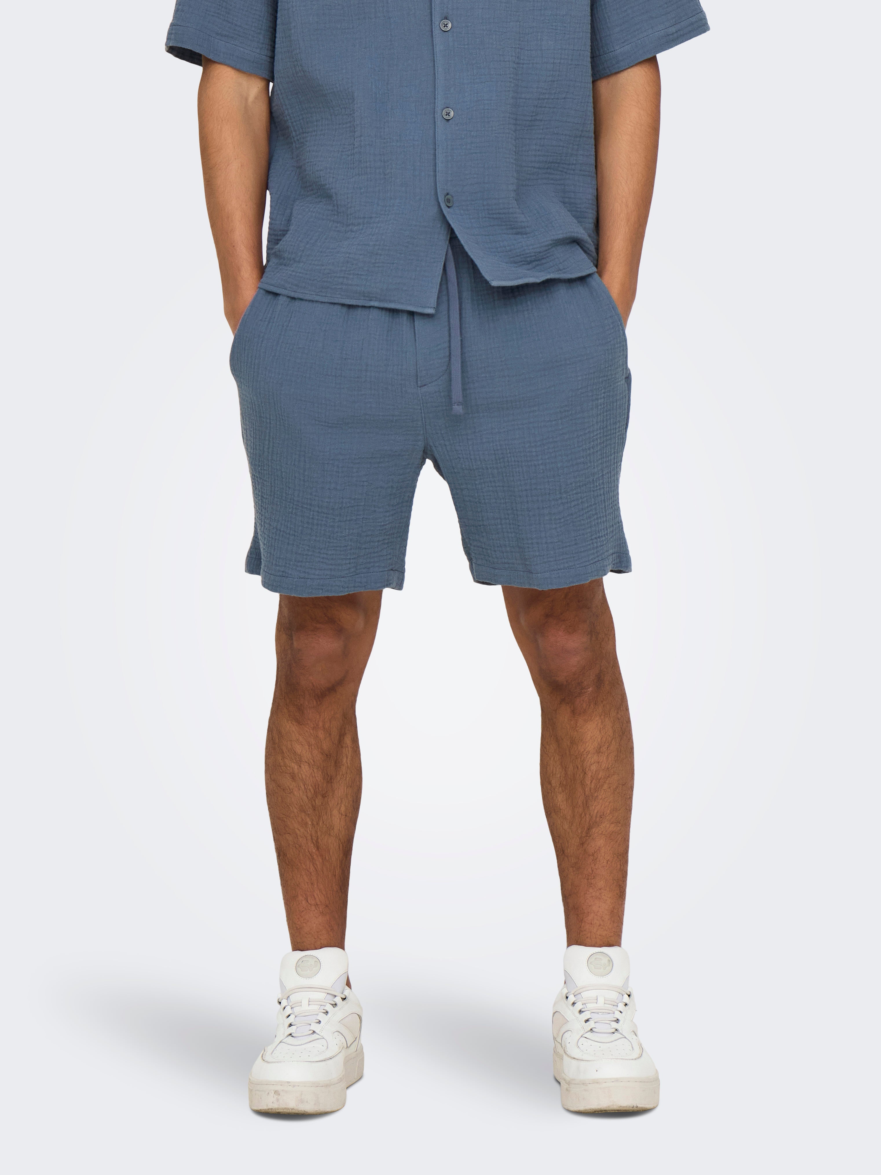 Onstel-pas Normal Geschnitten Shorts