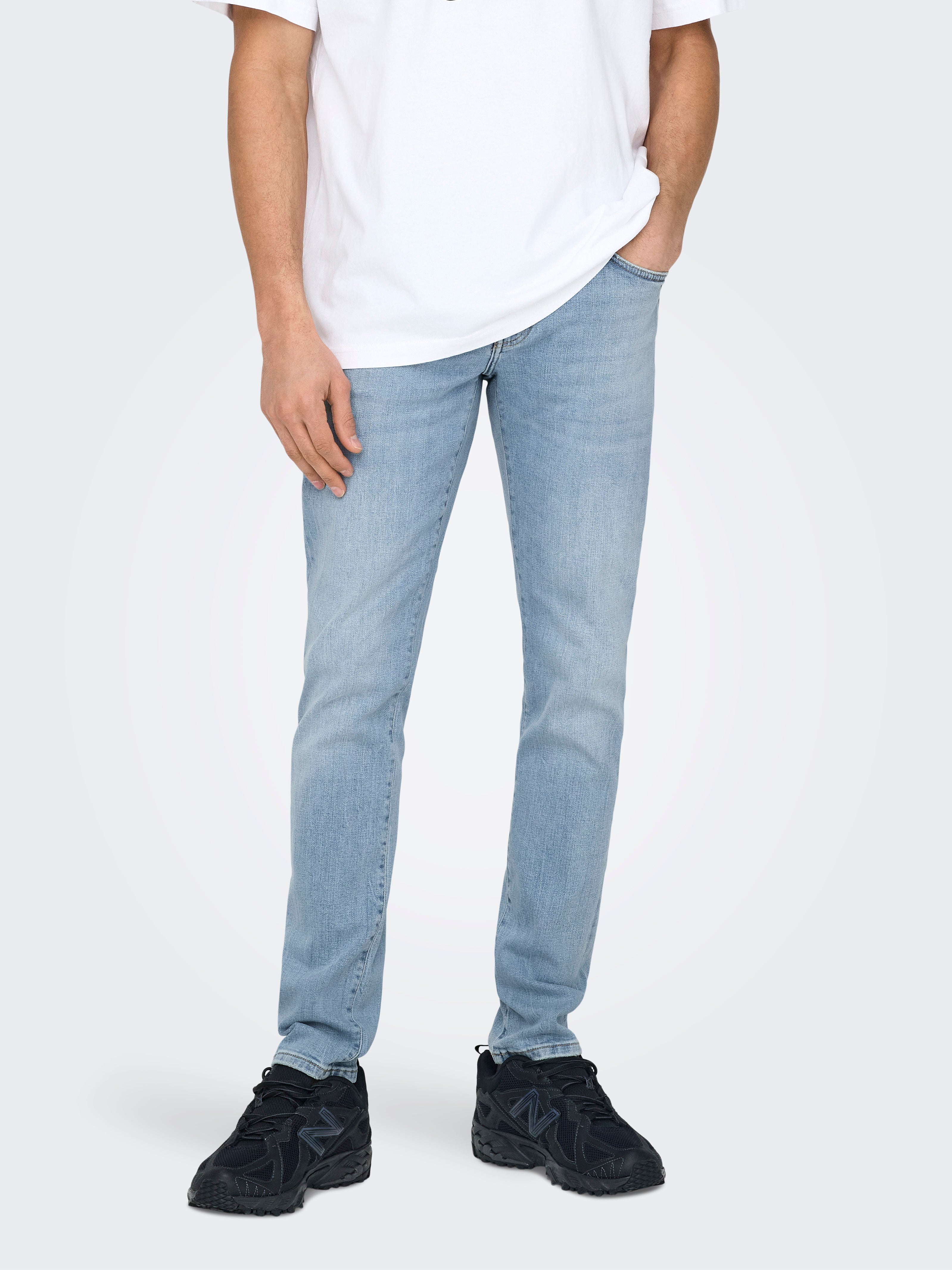 Onsloom Niedrige Taille Slim Fit Jeans