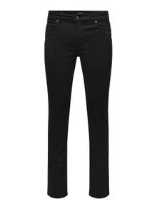 ONLY & SONS ONSLoom Slim Jeans -Black Denim - 22029242