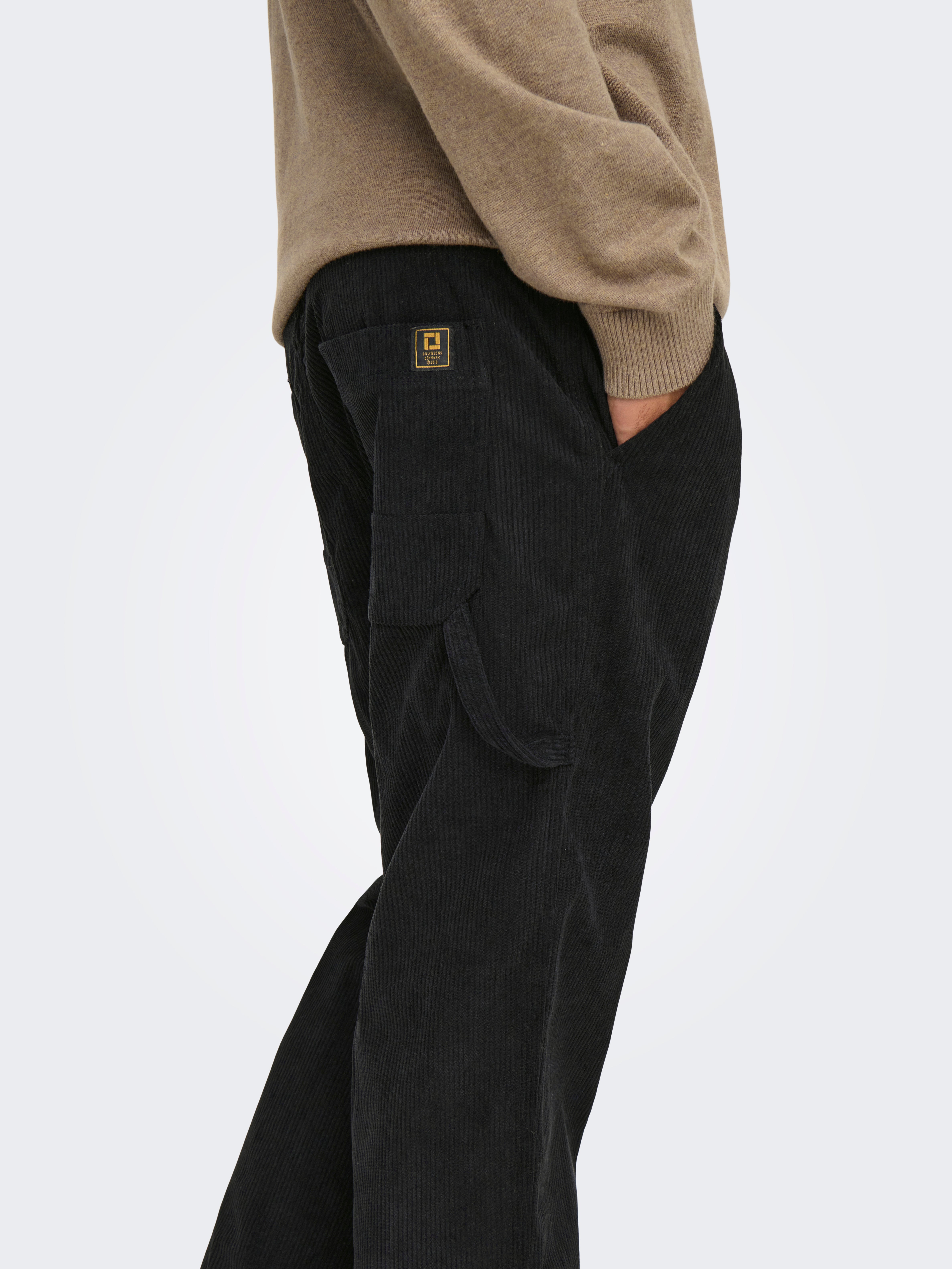 Only & Sons Onsedge Straight Jeans Uomo - Denim Lavaggio Chiaro