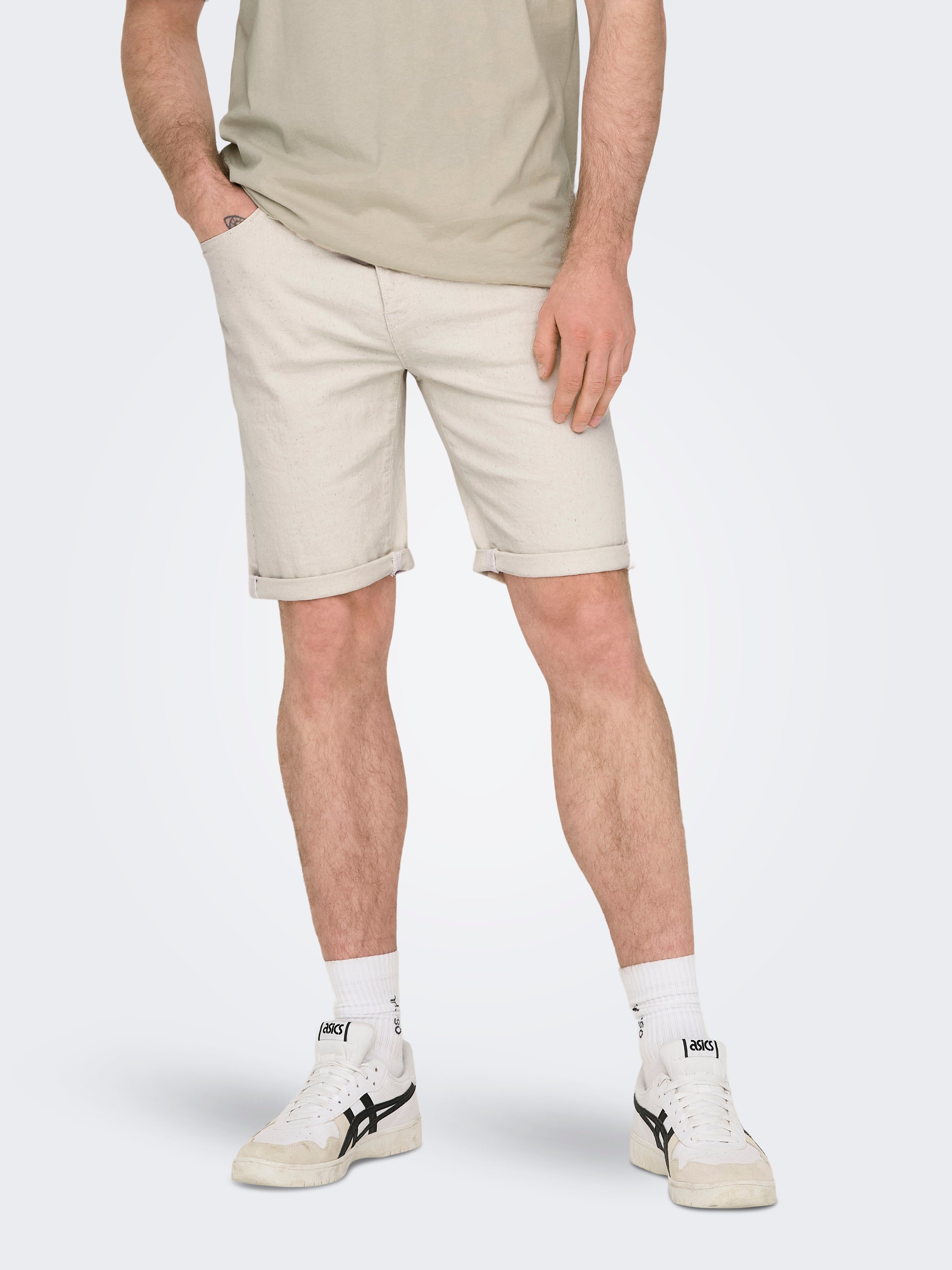 Onsply Mittlere Taille Normal Geschnitten Shorts