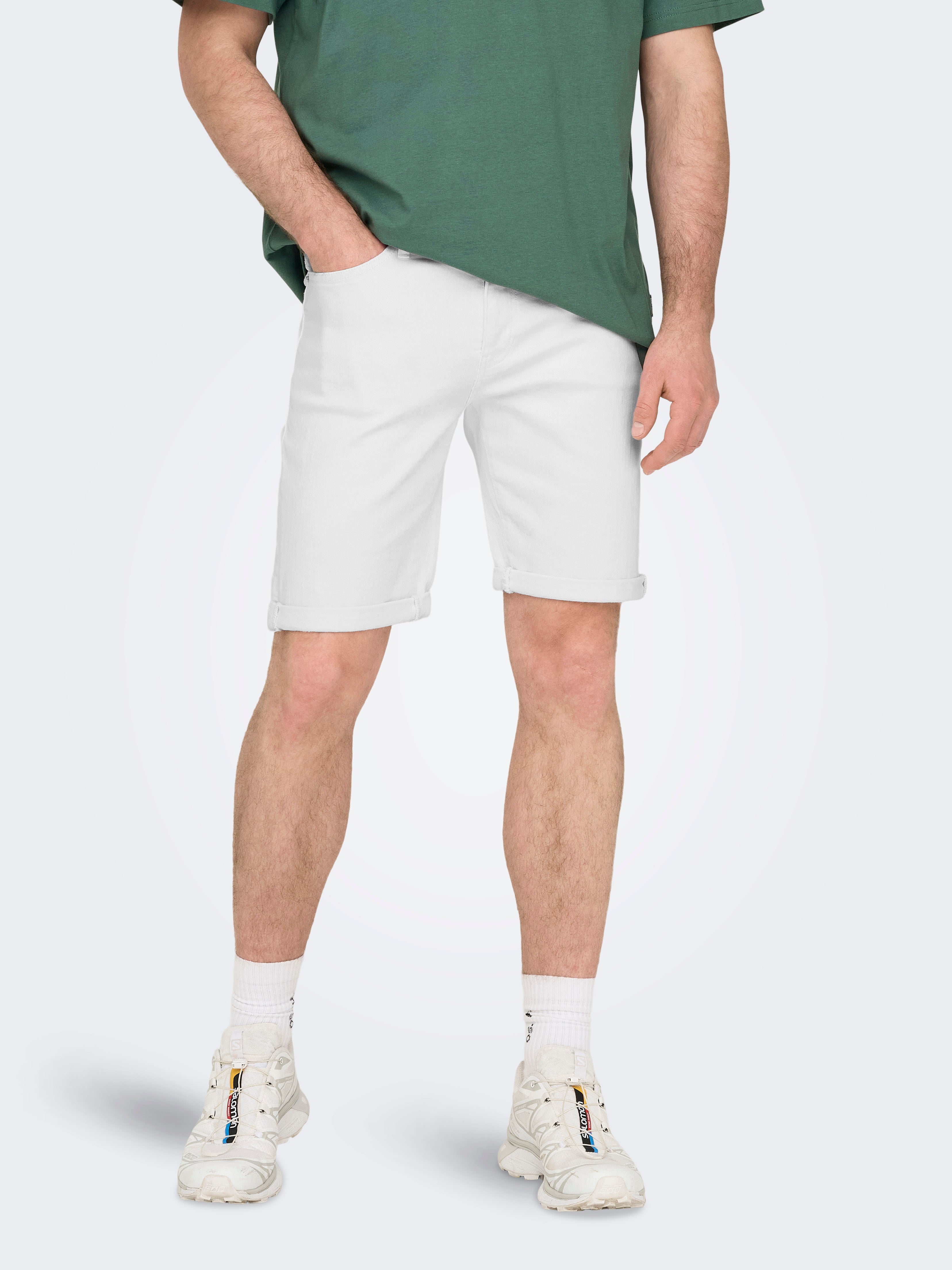 Thumbnail - Onsply Mittlere Taille Normal Geschnitten Shorts