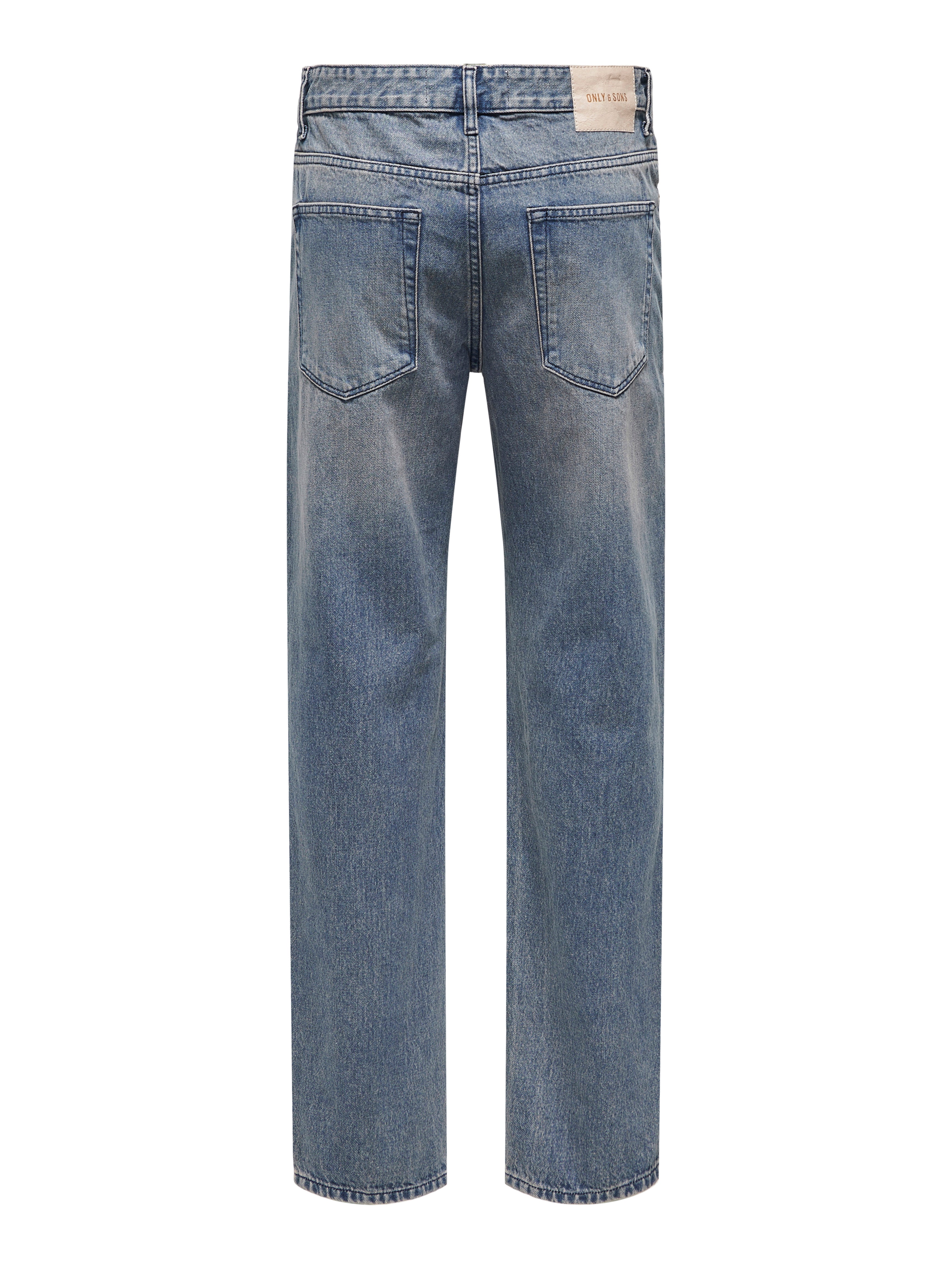 Thumbnail - Onsedge Mittlere Taille Gerade Geschnitten Jeans