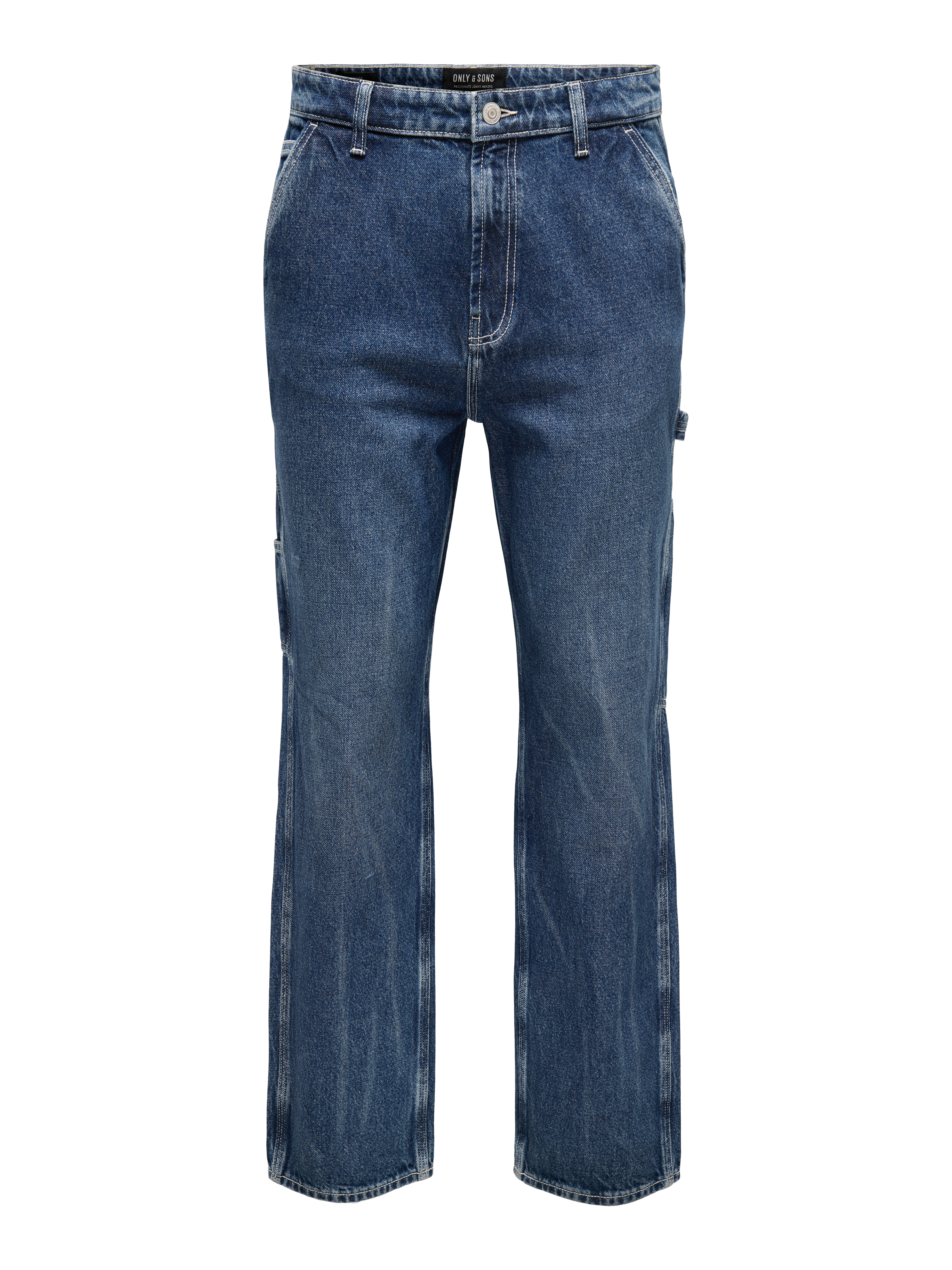 Thumbnail - Onsedge Mittlere Taille Gerade Geschnitten Jeans