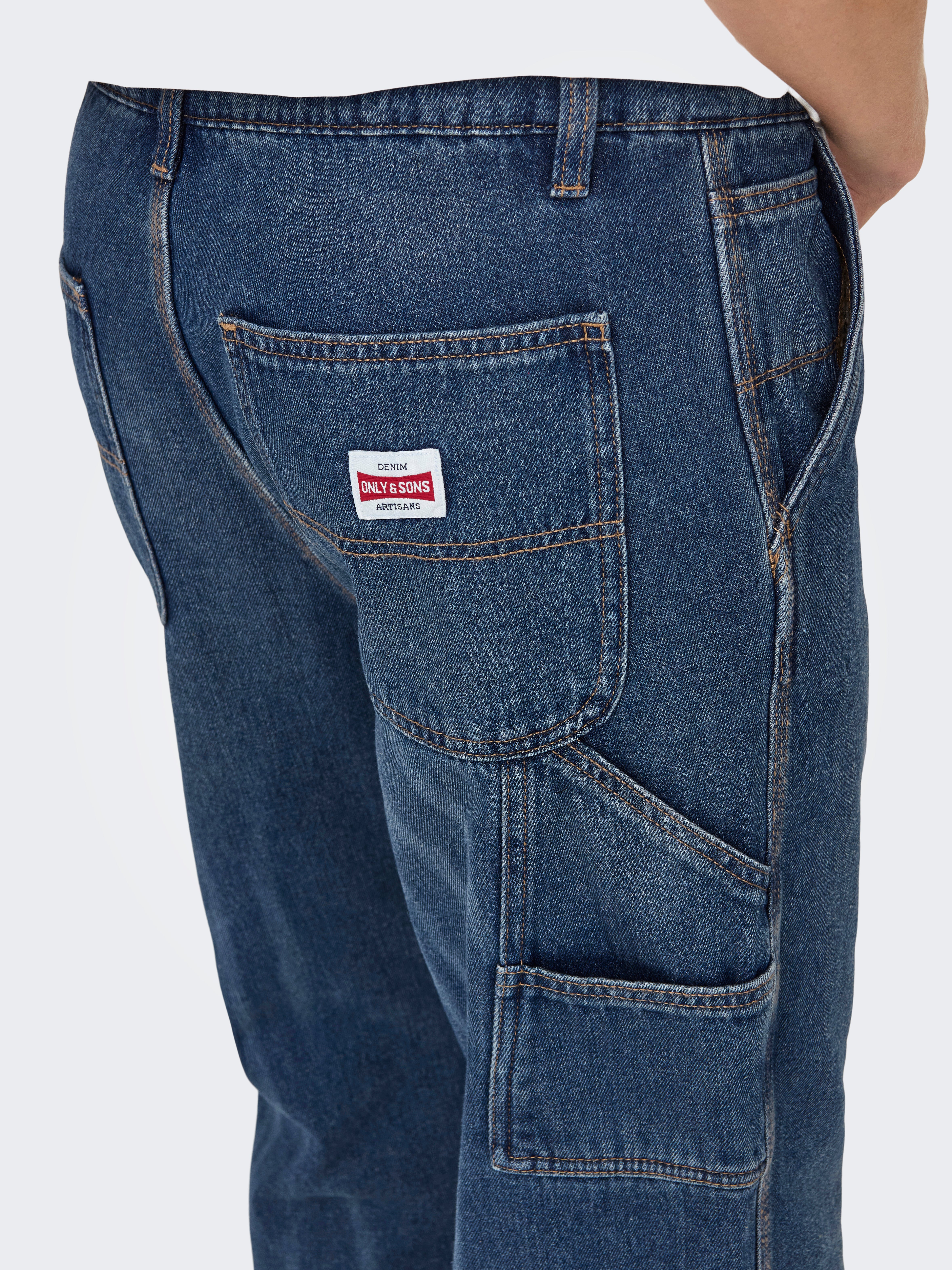 Insignia denim trousers – HITCHHIKER