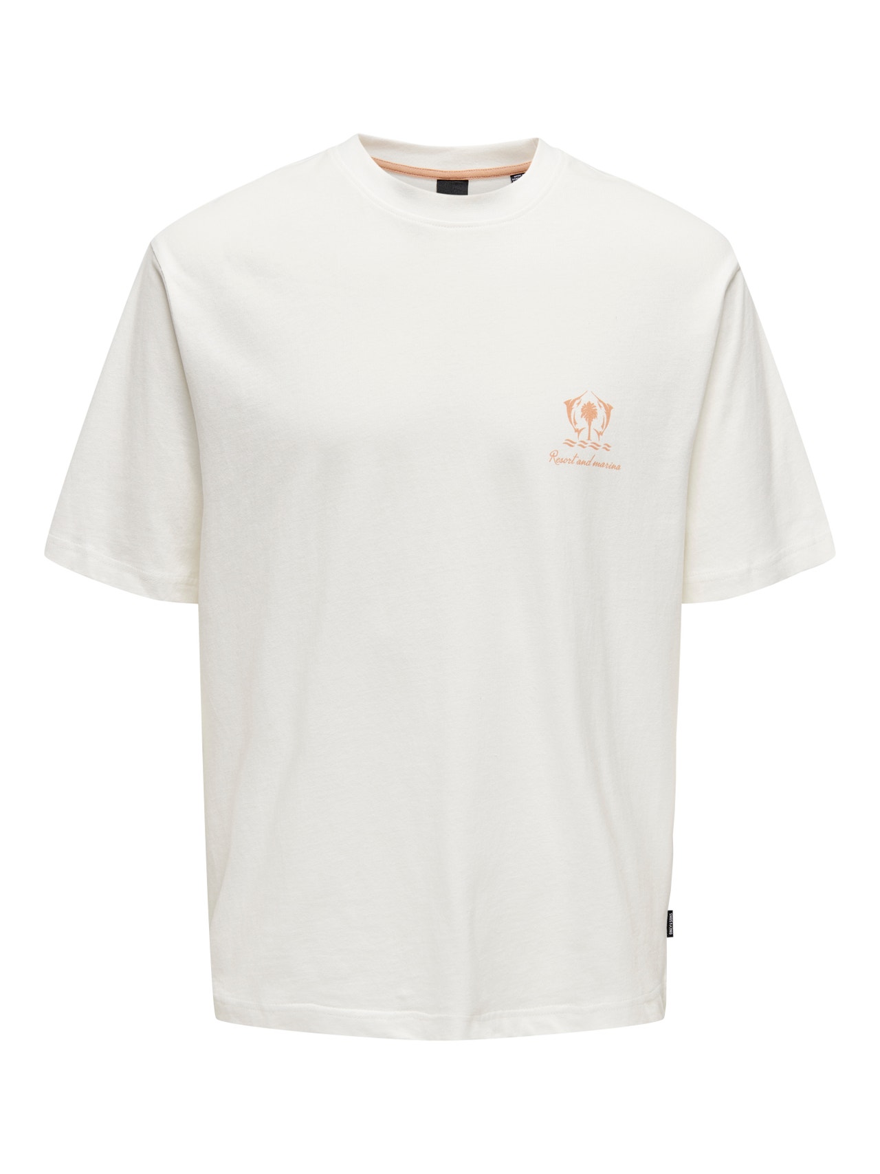 ONLY & SONS ONSMILO T-shirt -Bright White - 22029482