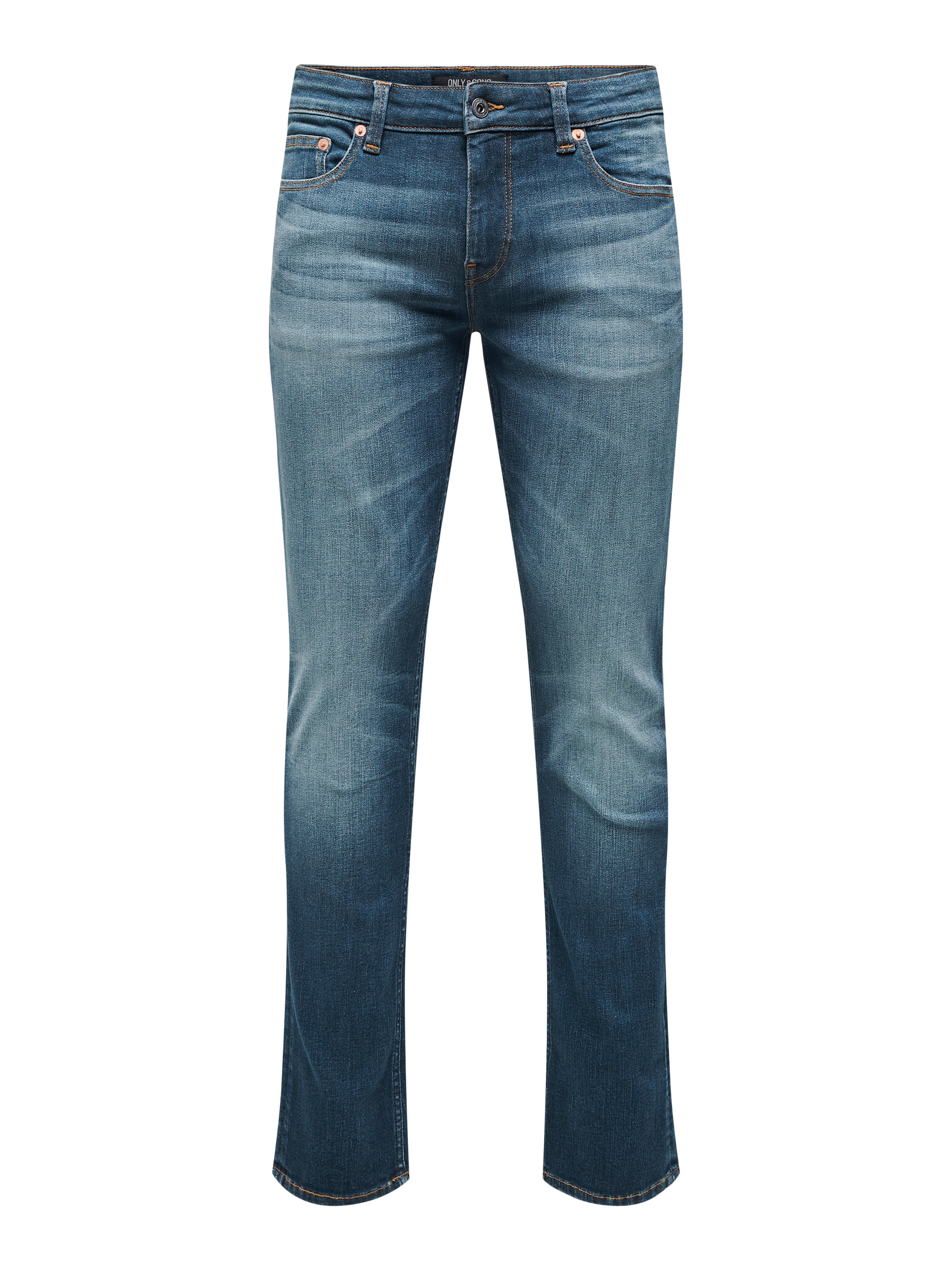 Thumbnail - Onsloom Niedrige Taille Verjüngter Slim Fit Jeans