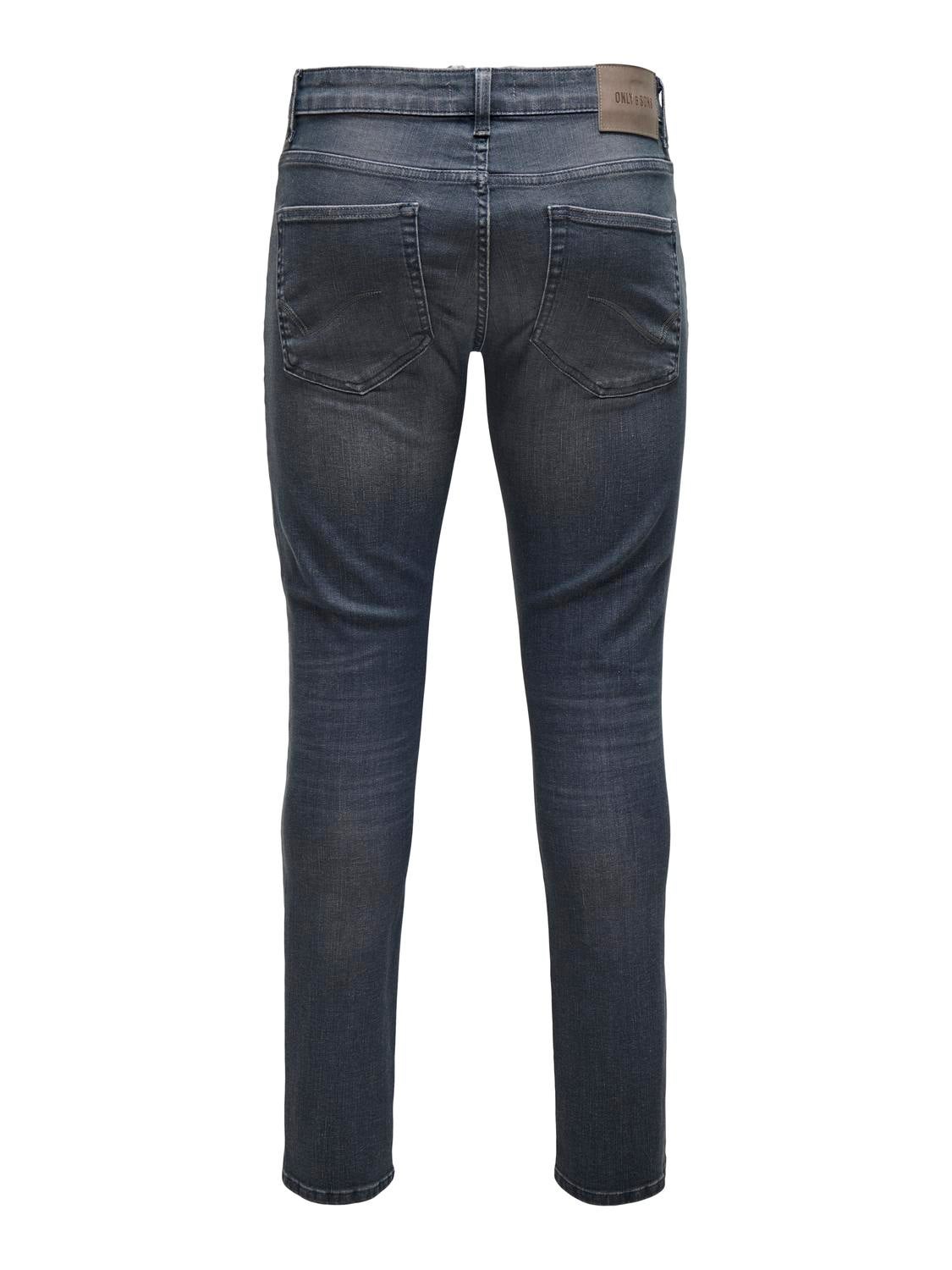 Thumbnail - Onsloom Niedrige Taille Slim Fit Jeans