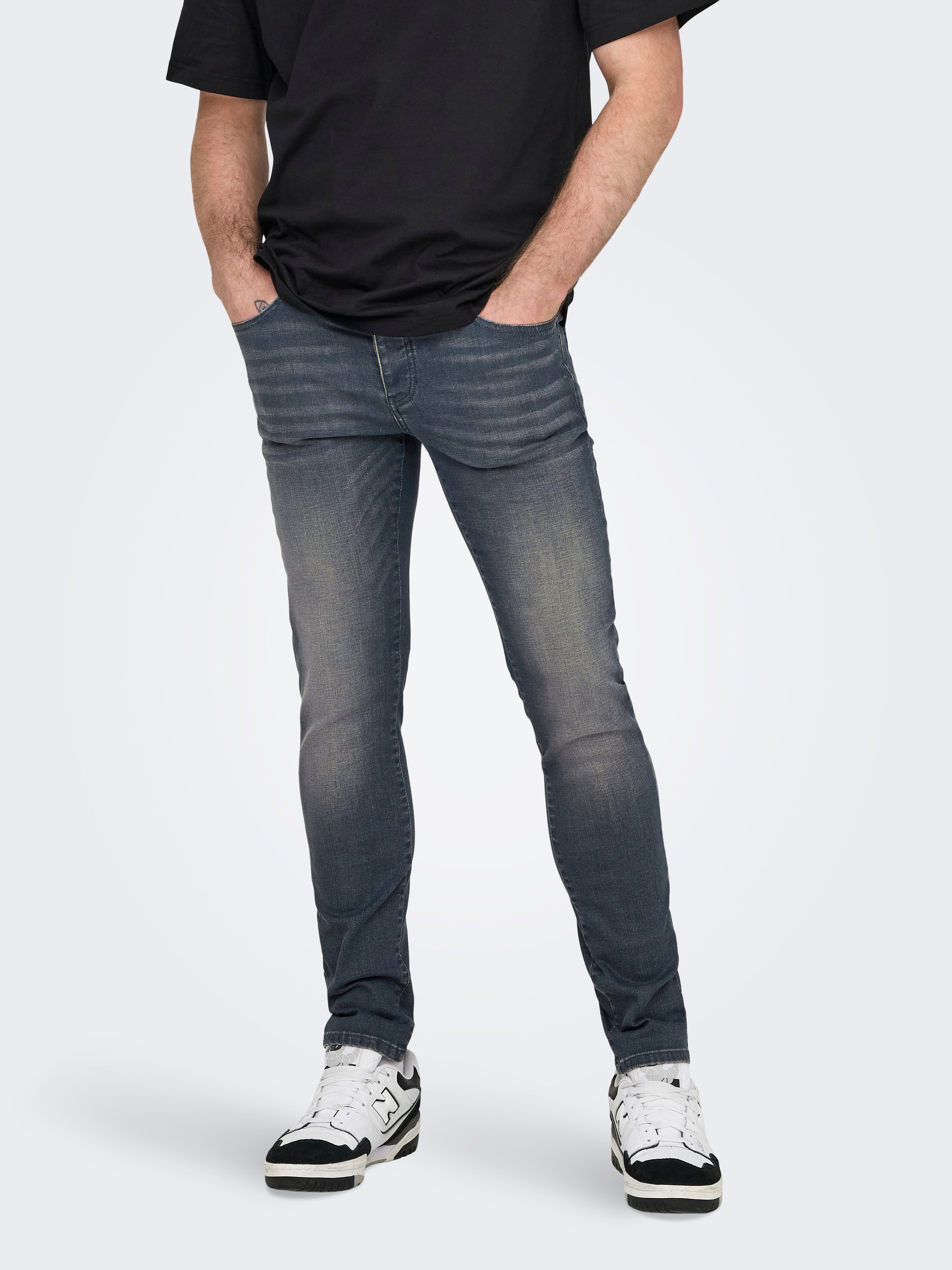 Onsloom Niedrige Taille Slim Fit Jeans