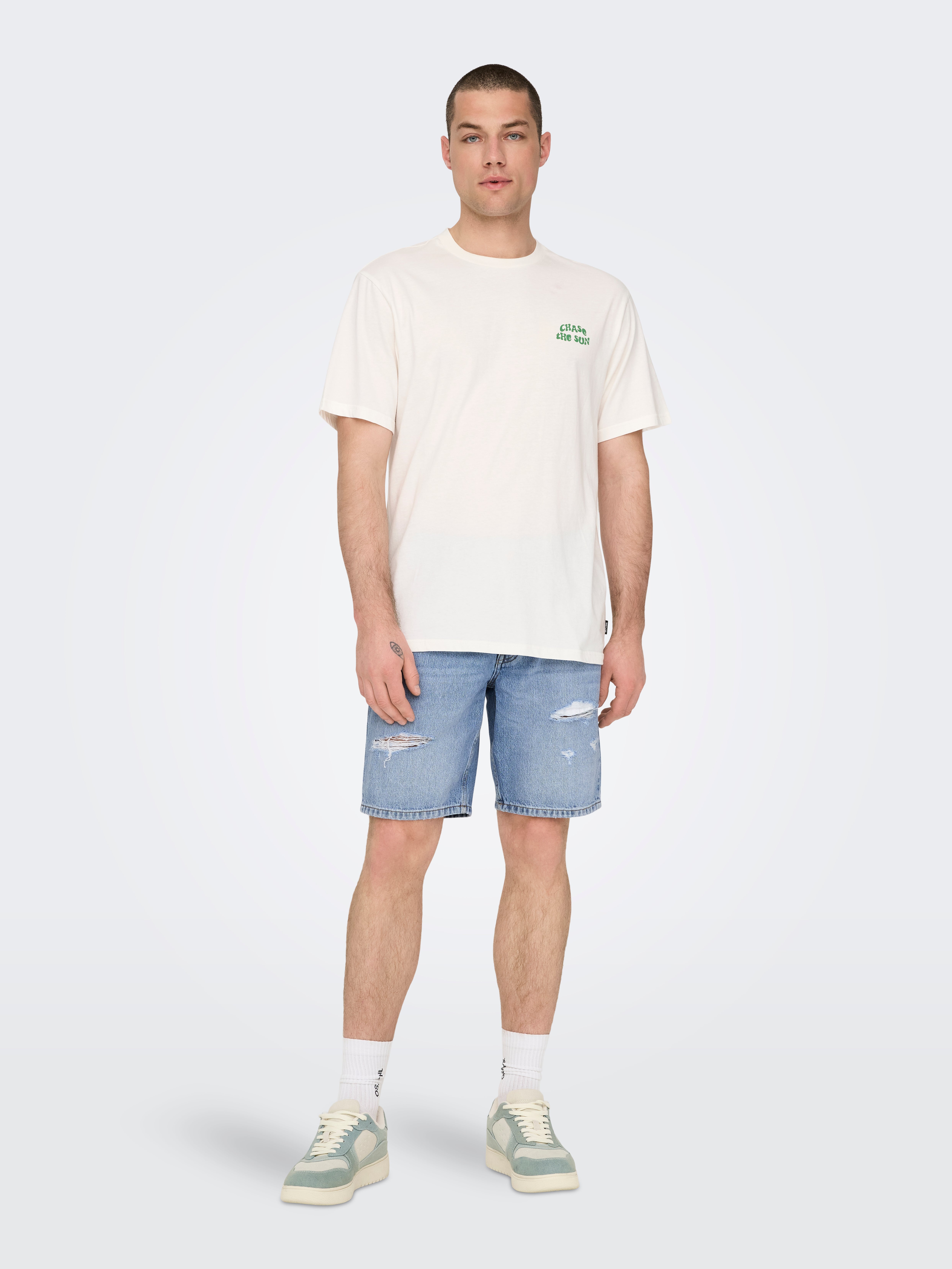 ONSEDGE Taille moyenne Straight Fit Shorts