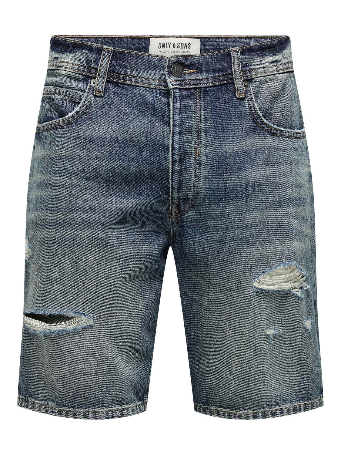 Thumbnail - Onsedge Mittlere Taille Gerade Geschnitten Shorts