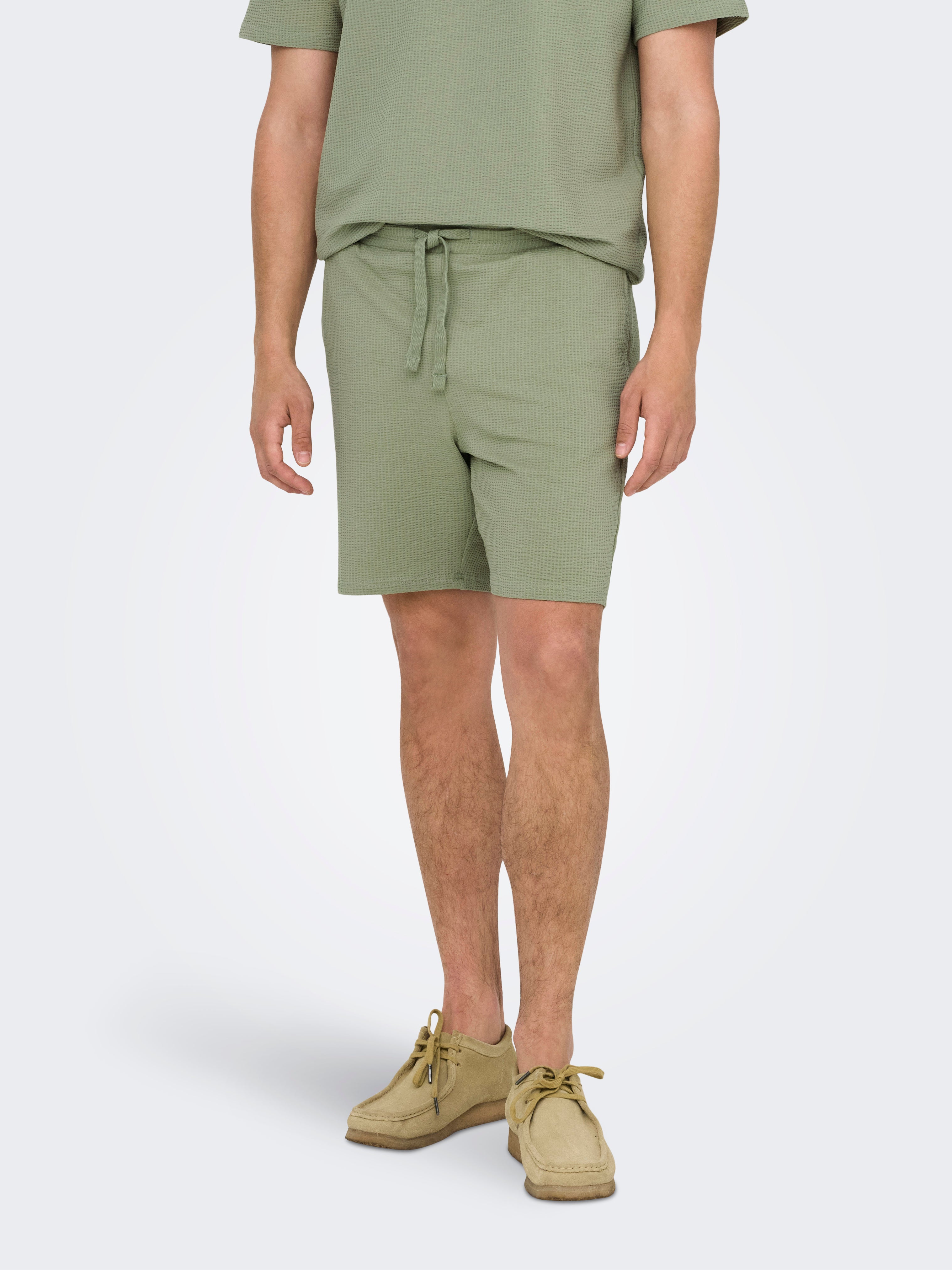 Thumbnail - Onskian Mittlere Taille Normal Geschnitten Shorts