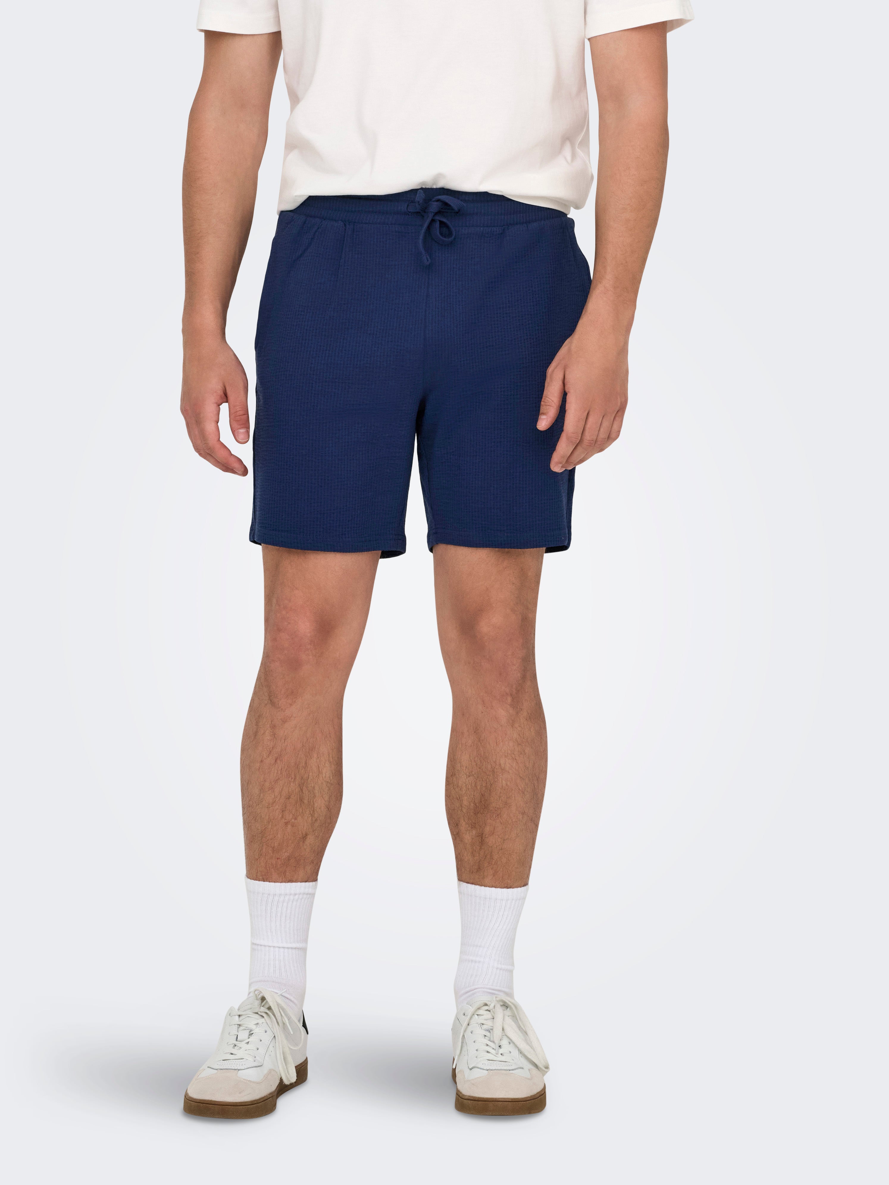 Onskian Mittlere Taille Normal Geschnitten Shorts