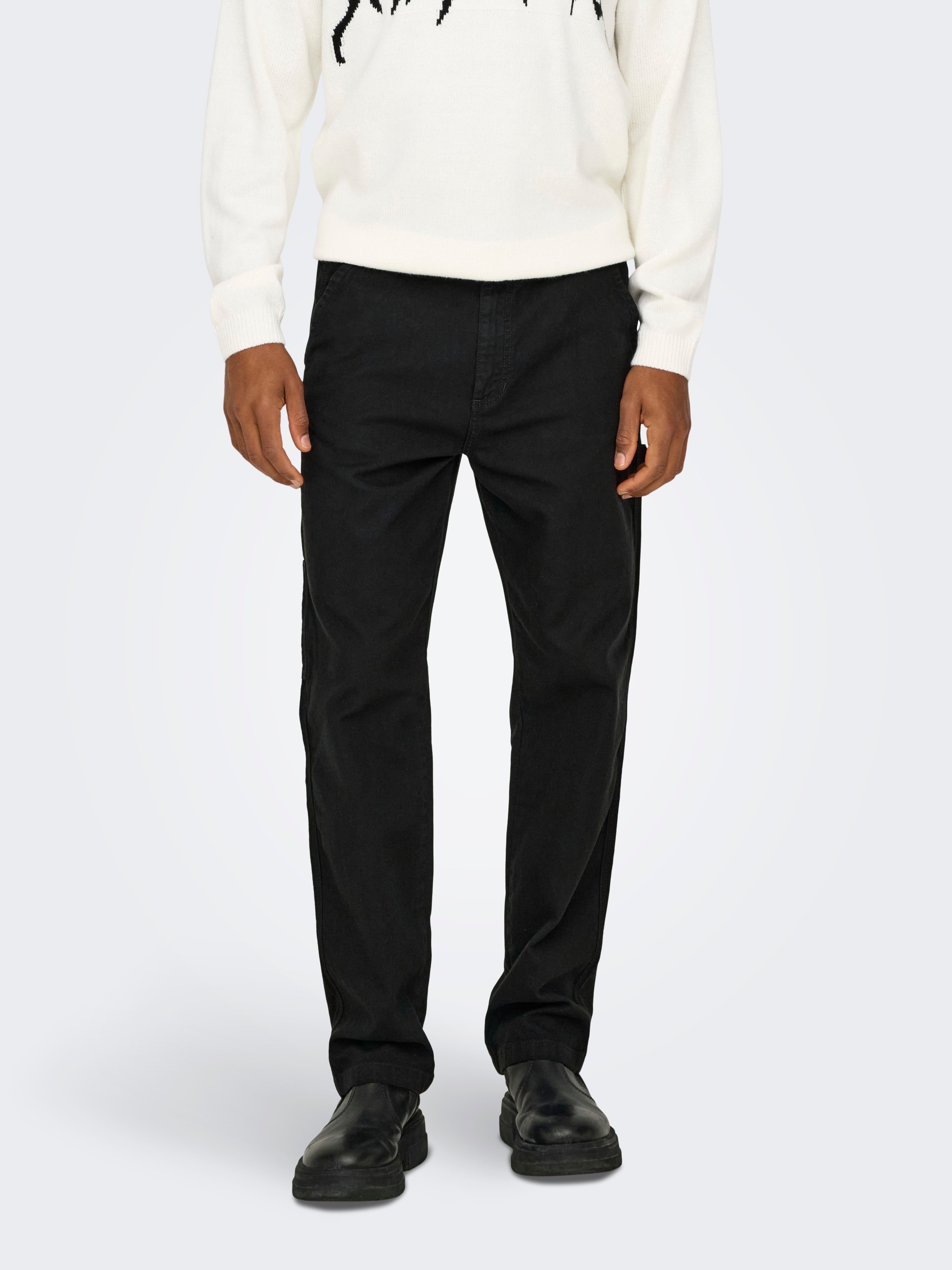 Onsedge Gerade Geschnitten Hose