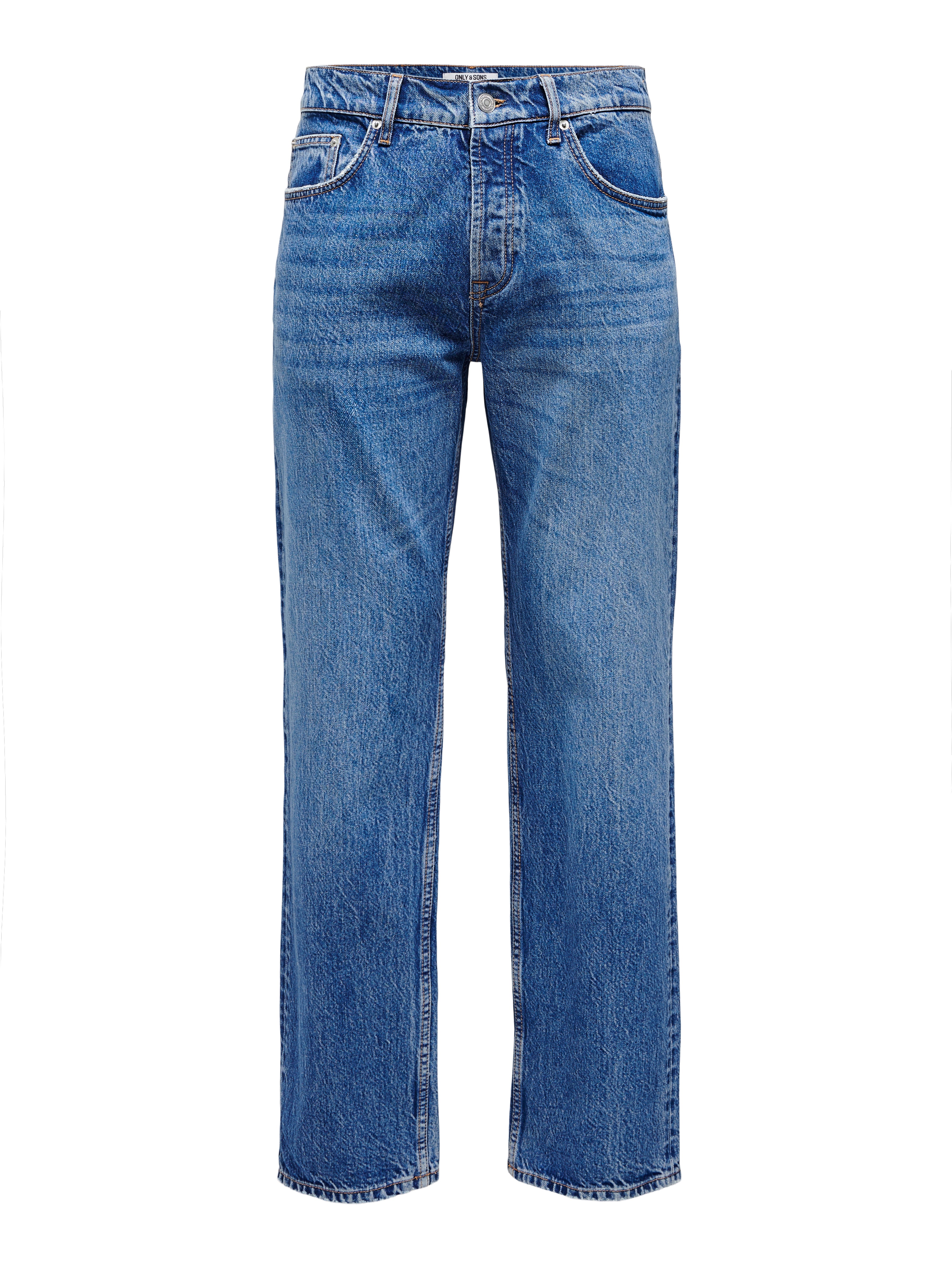 Thumbnail - Onsedge Mid Rise Gerade Geschnitten Jeans