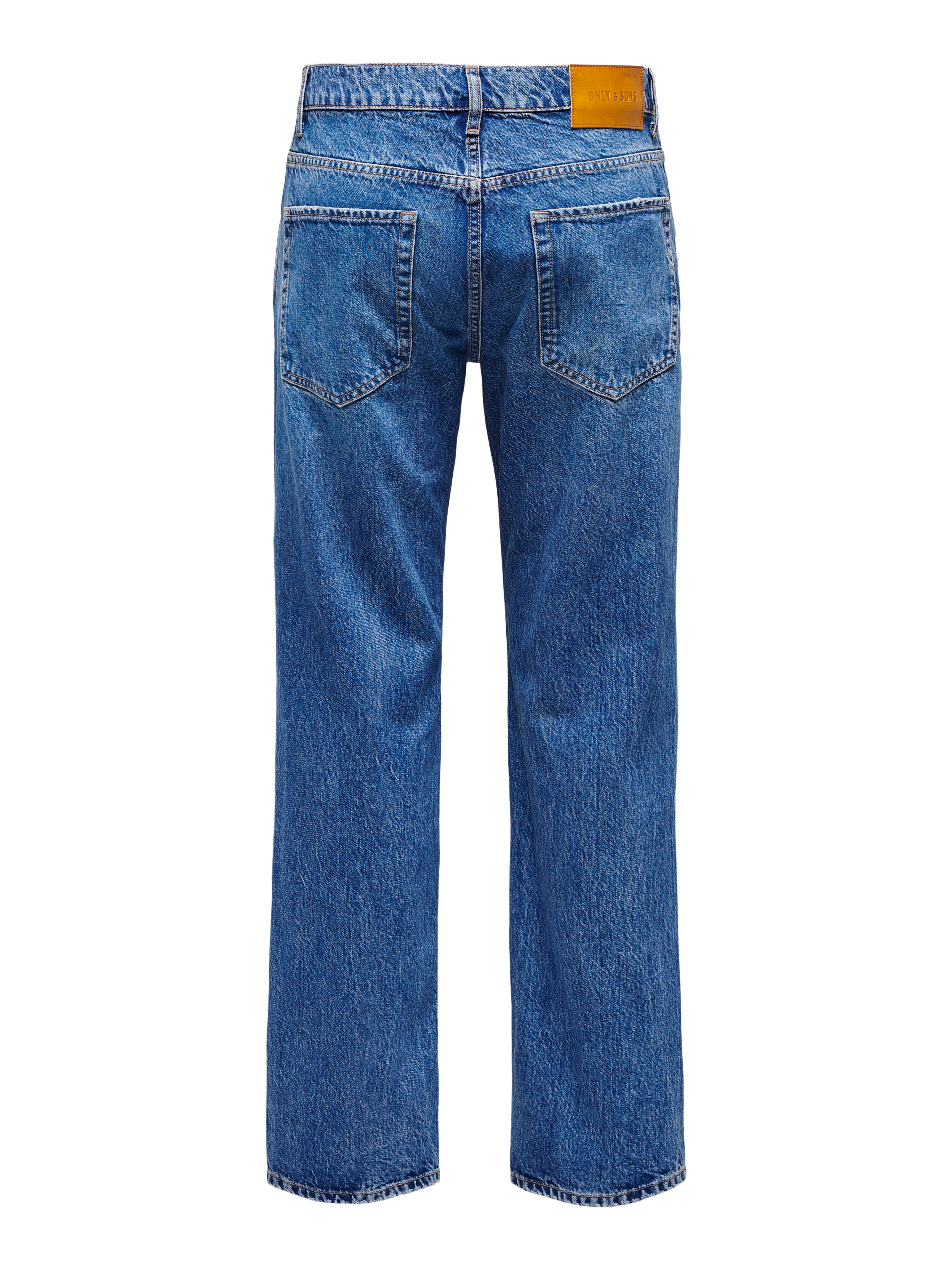 Thumbnail - Onsedge Mid Rise Gerade Geschnitten Jeans